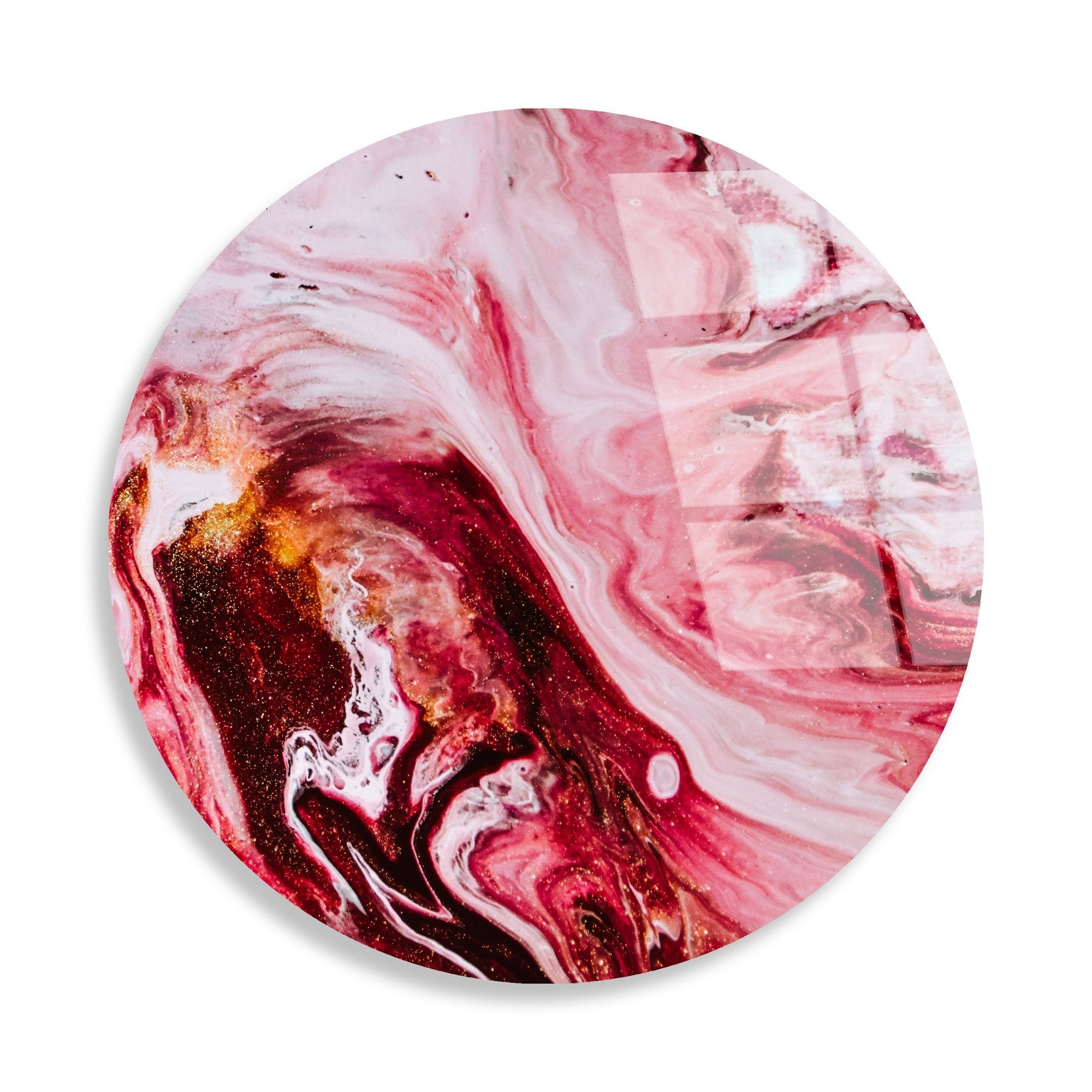 Quadro Decorativo em Vidro Temperado UV-1131, Multicolor, Ø 60 cm, 4 mm (Ref. 123BZM2627)