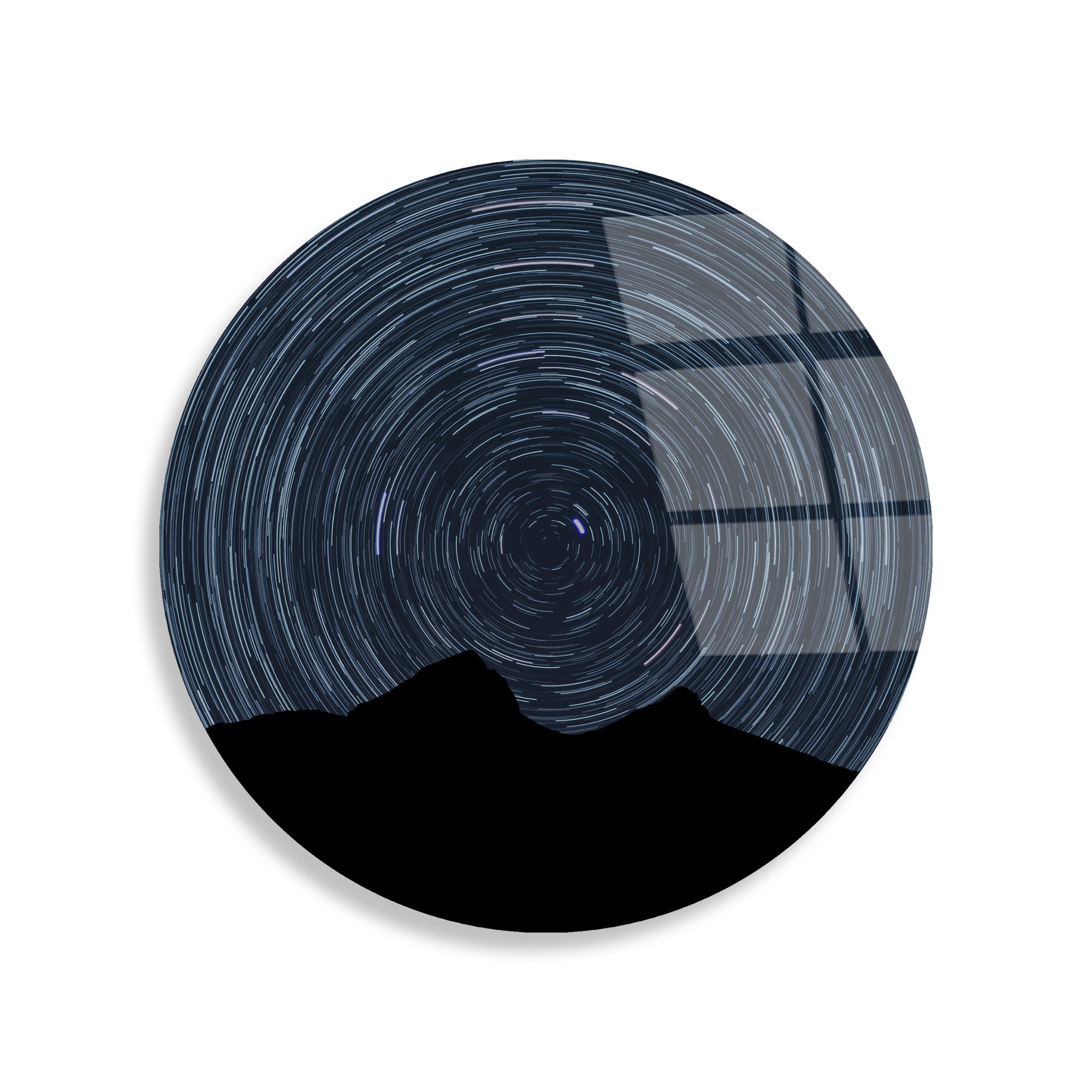 Quadro Decorativo em Vidro 100% Temperado UV-1146, Multicolor, Ø 30 cm, 4 mm (Ref. 123BZM2642)