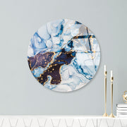 Pintura Decorativa em Vidro Temperado (4 mm), Ø 30 cm, Multicolor — UV-1152 | 123BZM2648