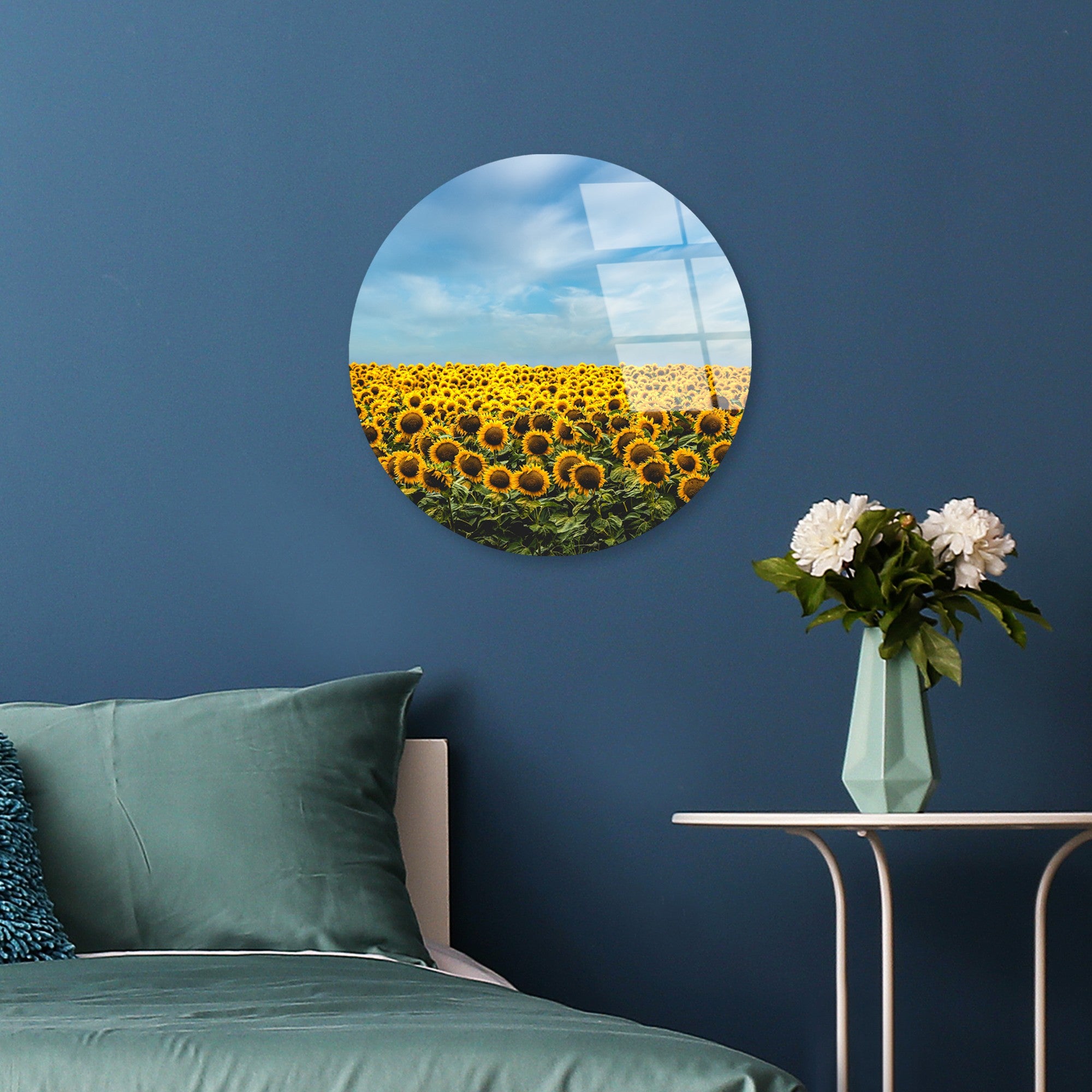 Quadro Decorativo em Vidro Temperado 4 mm Multicolor 30 cm – UV-1155