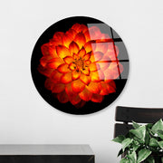 Pintura Decorativa em Vidro Temperado Multicolor Ø30 cm (4 mm) | UV-1156