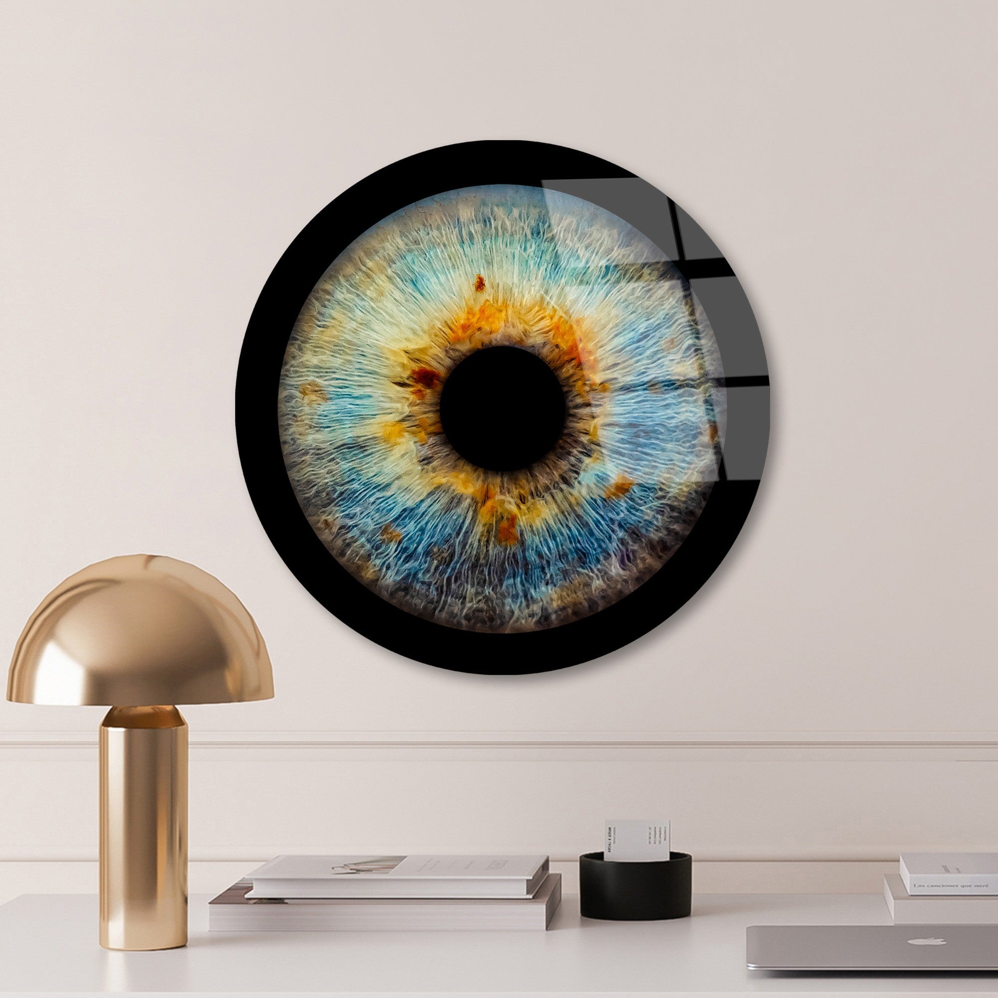 Quadro Decorativo em Vidro Temperado Multicolor 30 cm – UV-1158 | 100% Vidro Temperado 4 mm, 1,566 kg (Ref. 123BZM2654)