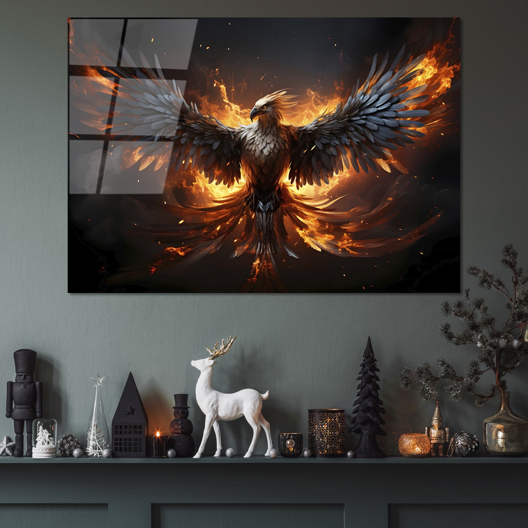 Quadro Decorativo em Vidro Temperado 70 x 100 cm, Multicolor – UV-1170 (4 mm)