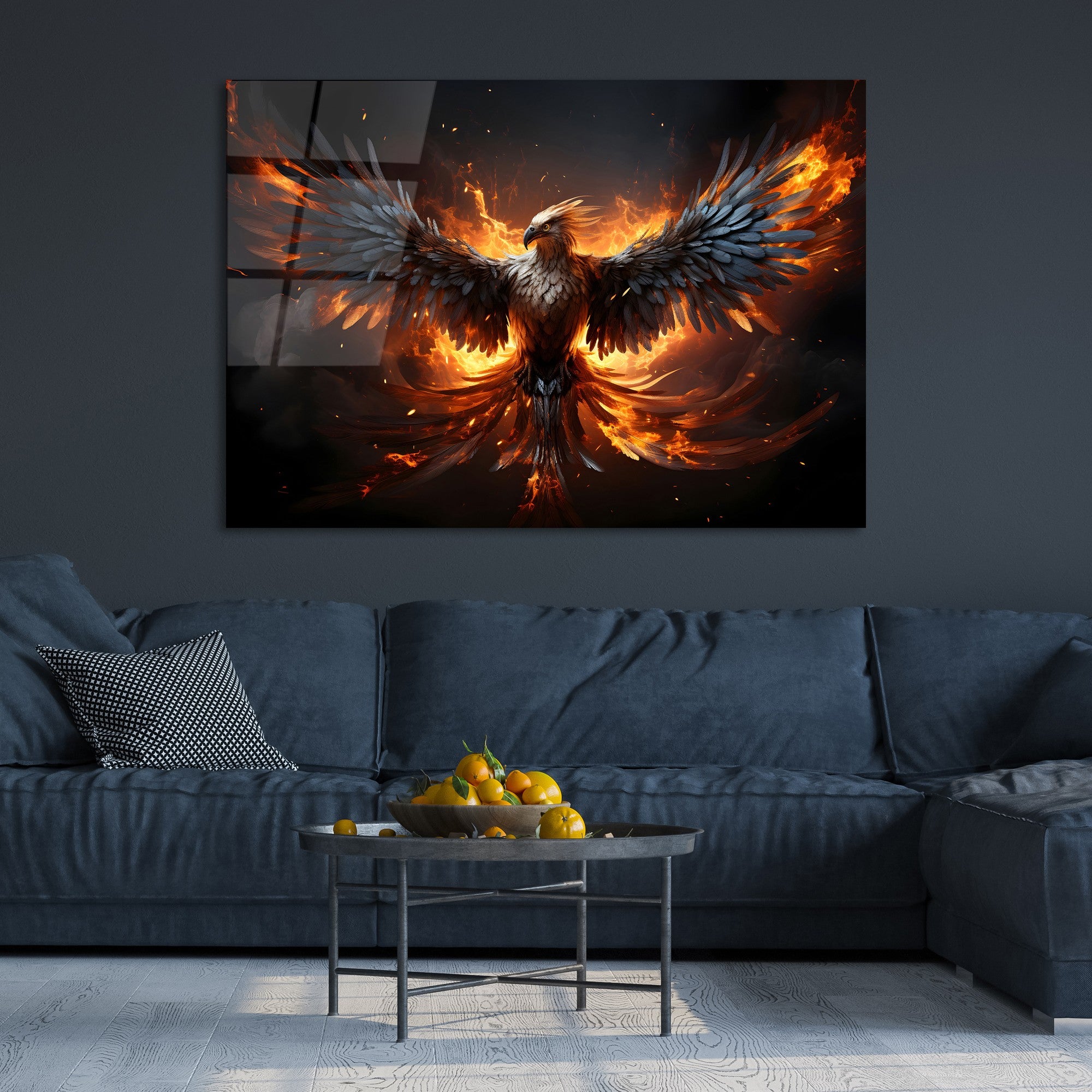 Quadro Decorativo em Vidro Temperado 70 x 100 cm, Multicolor – UV-1170 (4 mm)