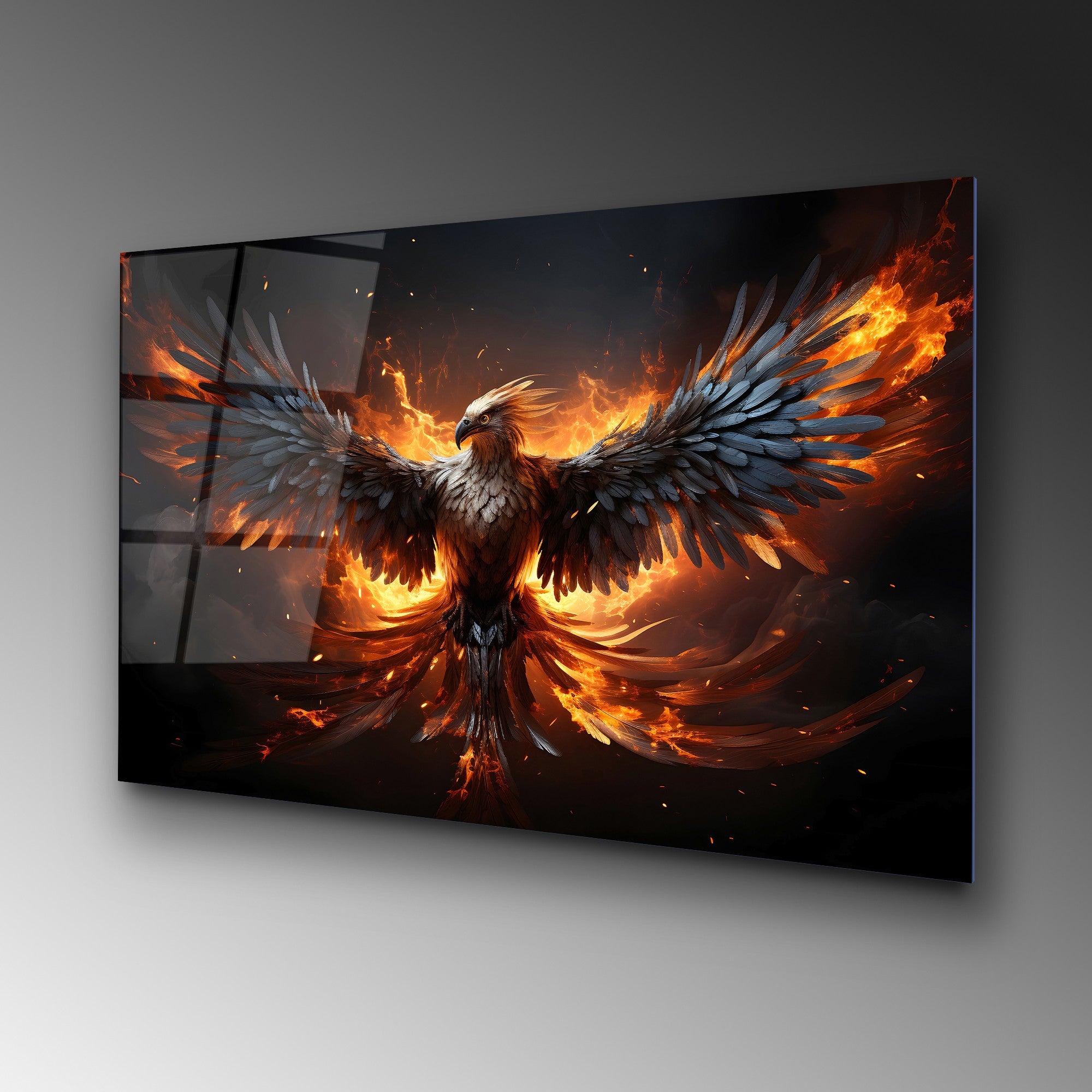 Quadro Decorativo em Vidro Temperado 70 x 100 cm, Multicolor – UV-1170 (4 mm)