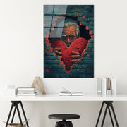 Quadro Decorativo em Vidro Temperado UV-1173, 70 x 100 cm, Multicolor, 4 mm, 7,617 kg