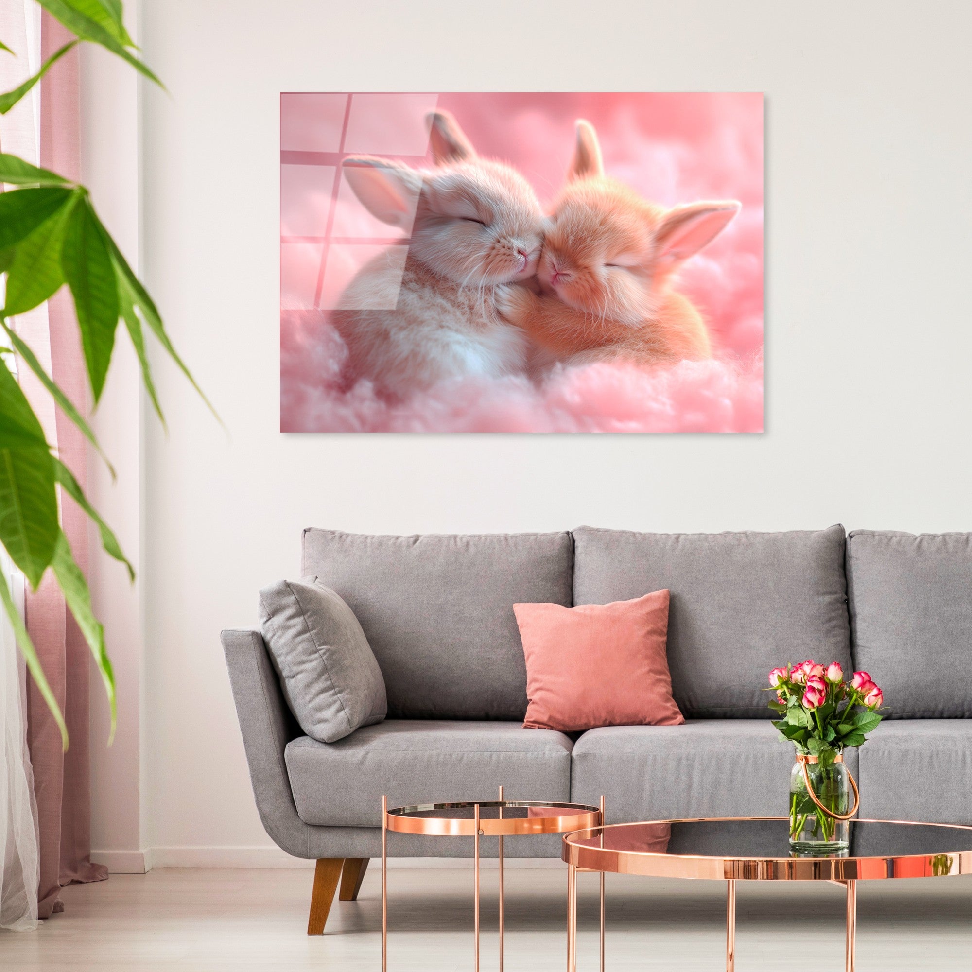 Quadro Decorativo em Vidro Temperado UV-1176, 70 x 100 cm, Multicolor, 4 mm