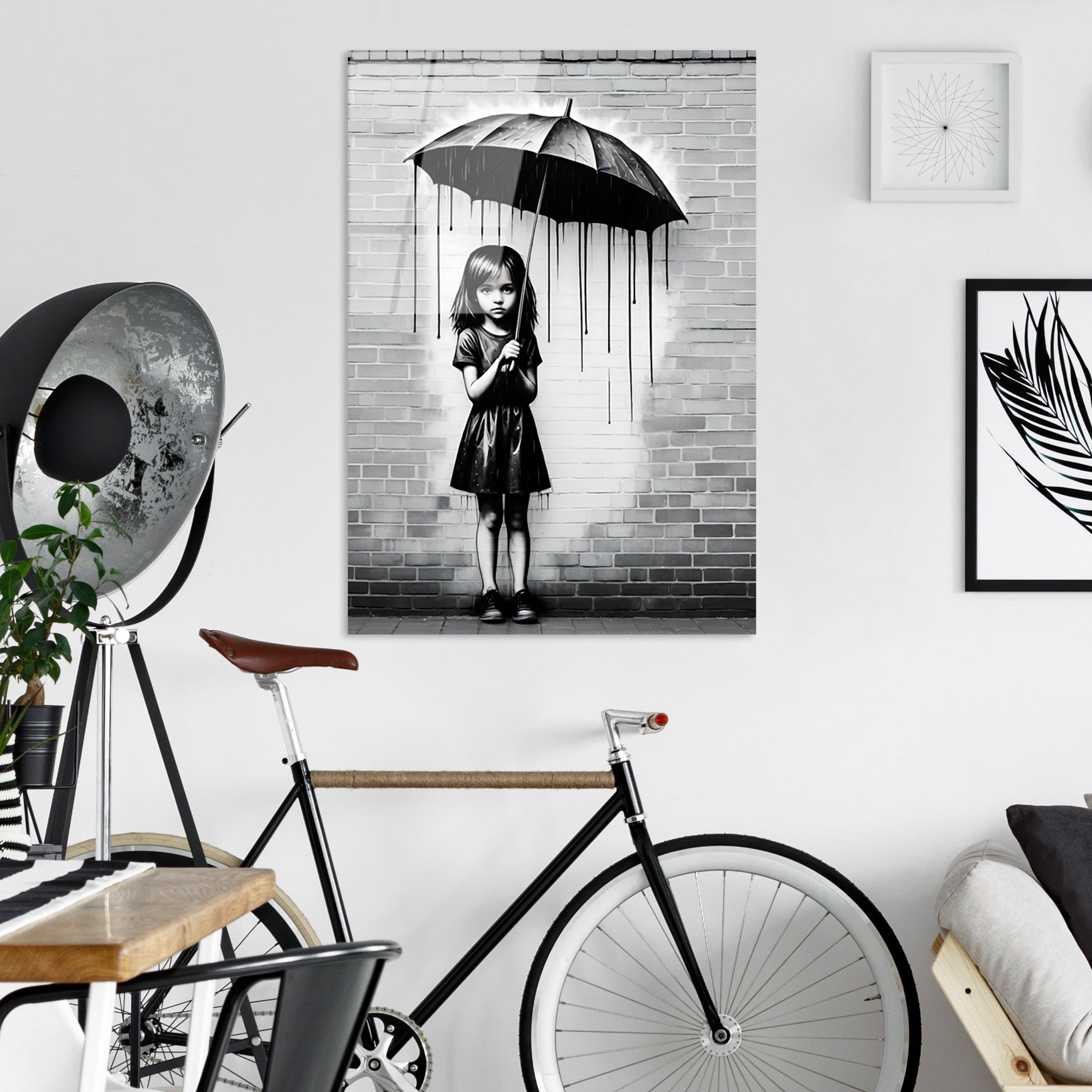 Quadro Decorativo em Vidro Temperado UV-1177, 70 x 100 cm, 4 mm, Multicolorido