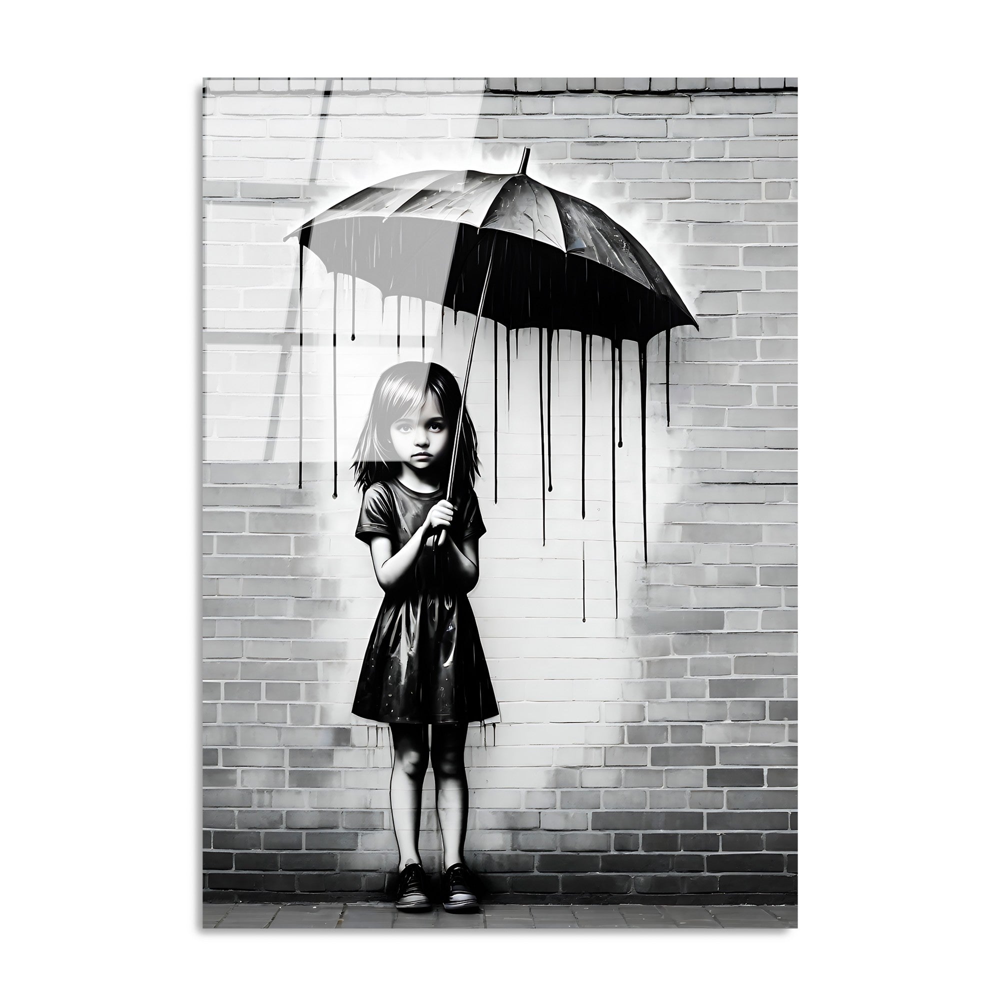 Quadro Decorativo em Vidro Temperado UV-1177, 70 x 100 cm, 4 mm, Multicolorido