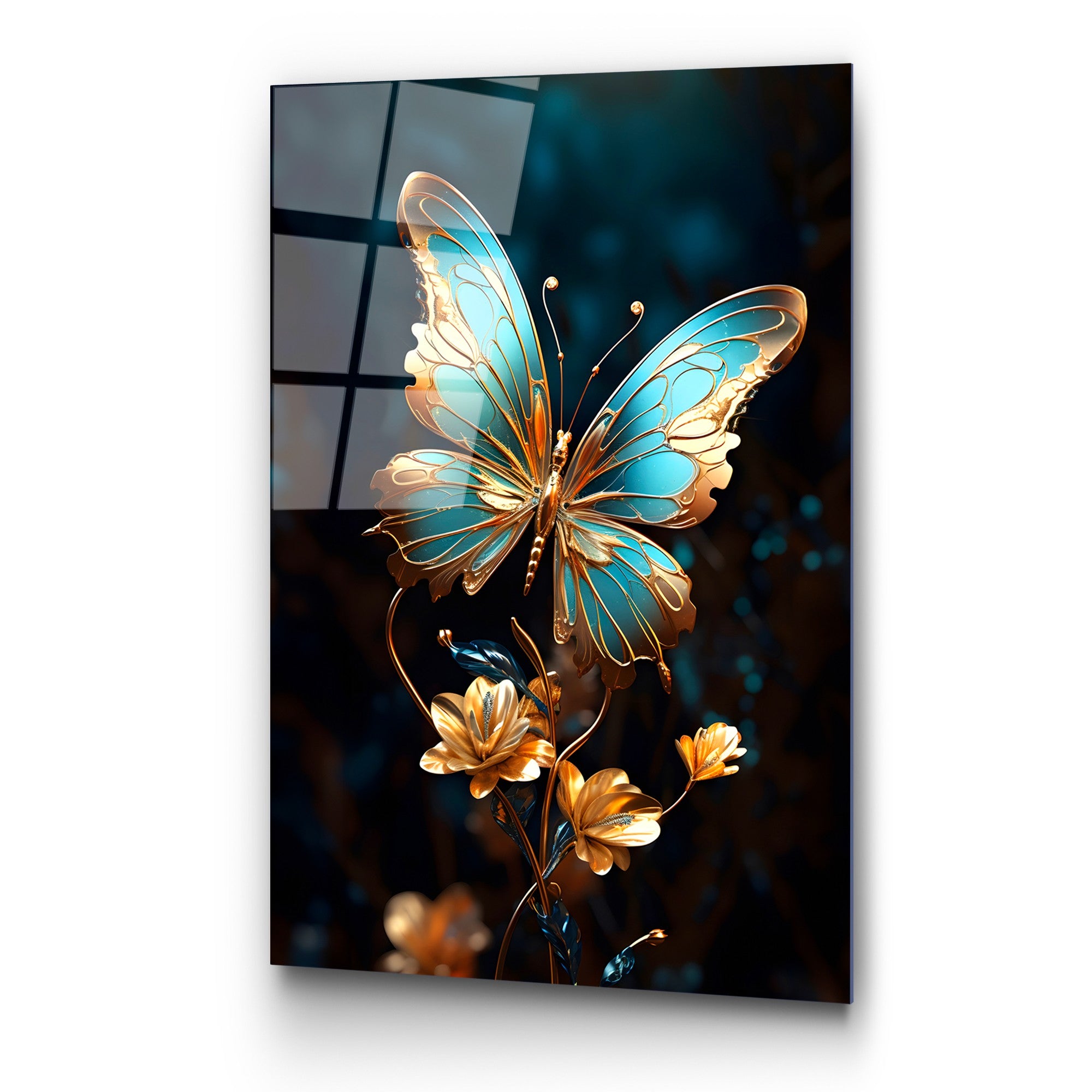 Quadro Decorativo em Vidro Temperado 4 mm Multicolor 70x100 cm – UV-1178 (123BZM2666)