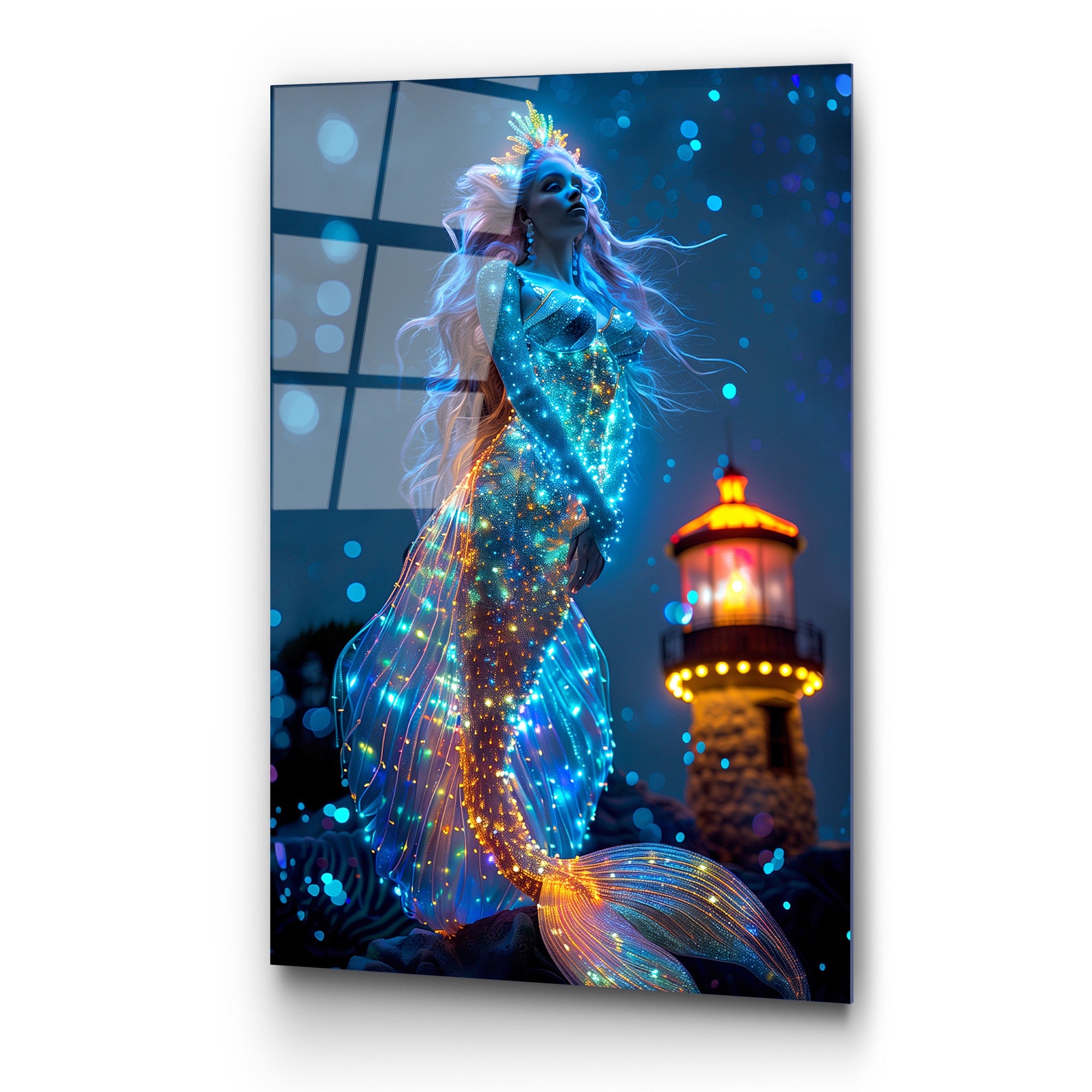 Quadro Decorativo em Vidro Temperado UV-1180, Multicolor, 70 x 100 cm (4 mm)