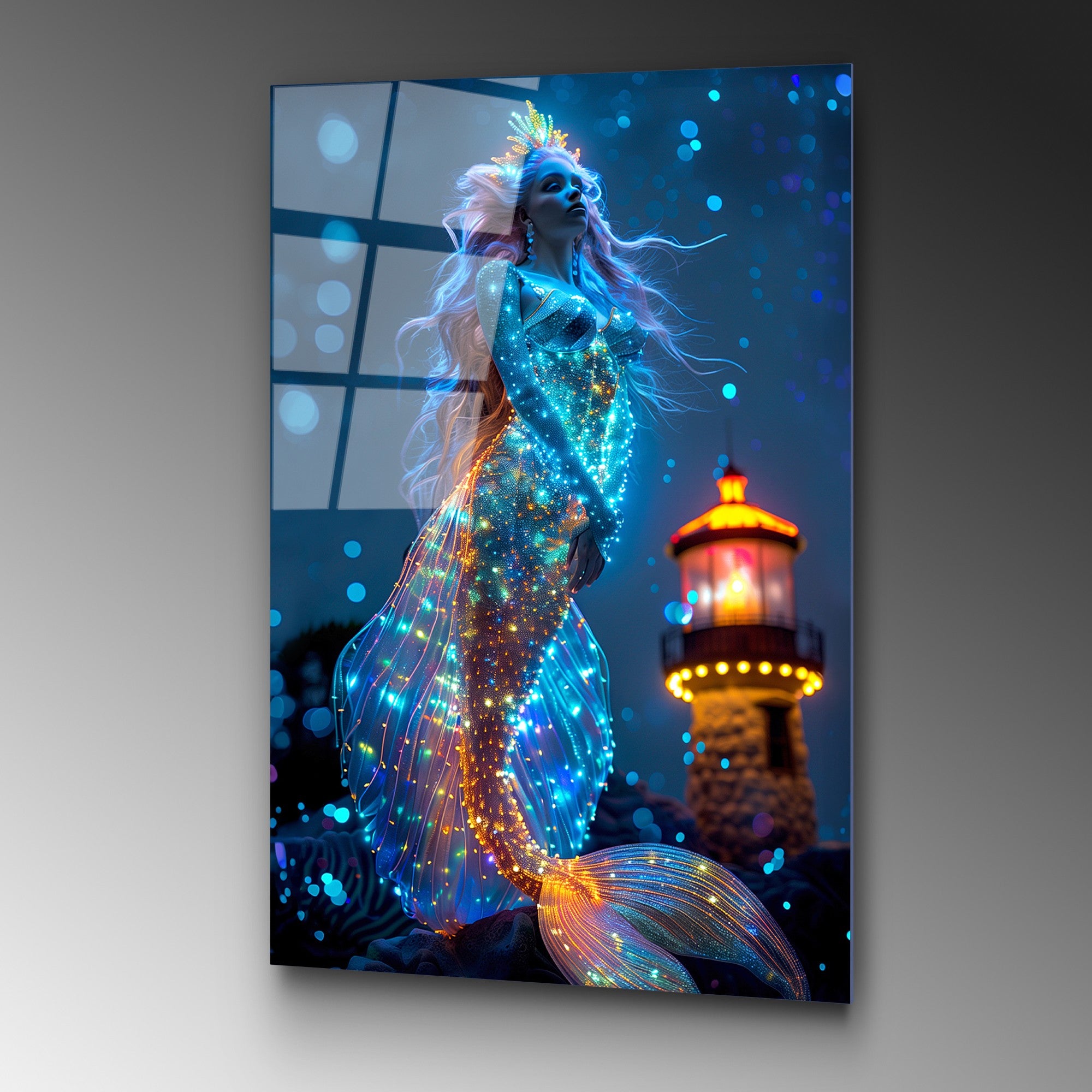 Quadro Decorativo em Vidro Temperado UV-1180, Multicolor, 70 x 100 cm (4 mm)