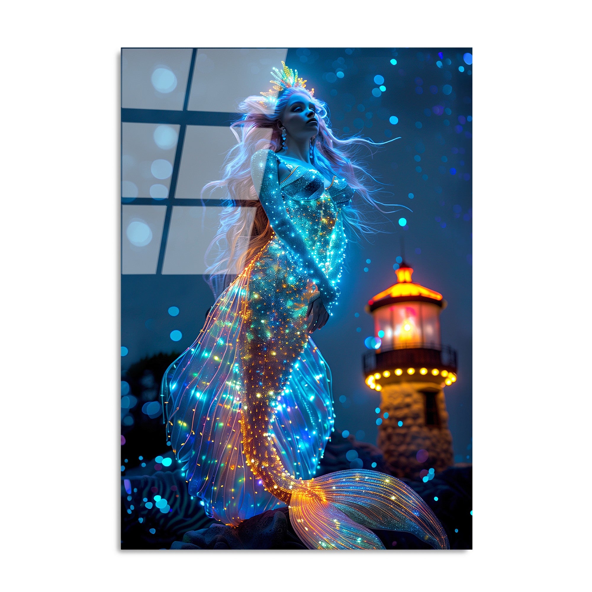 Quadro Decorativo em Vidro Temperado UV-1180, Multicolor, 70 x 100 cm (4 mm)