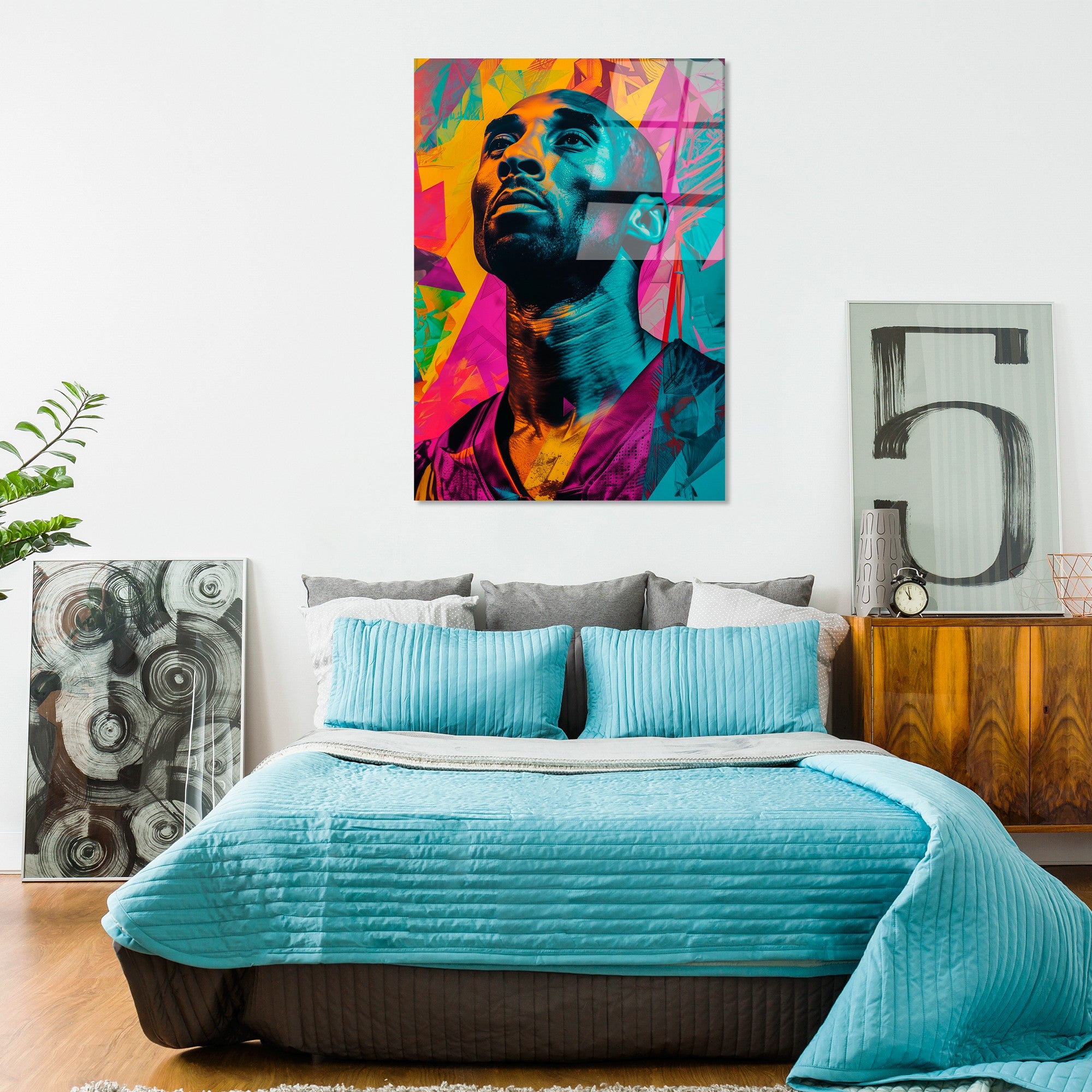 Quadro Decorativo em Vidro Temperado 70x100 cm (4 mm) Multicolor – UV-1181 (123BZM2669)