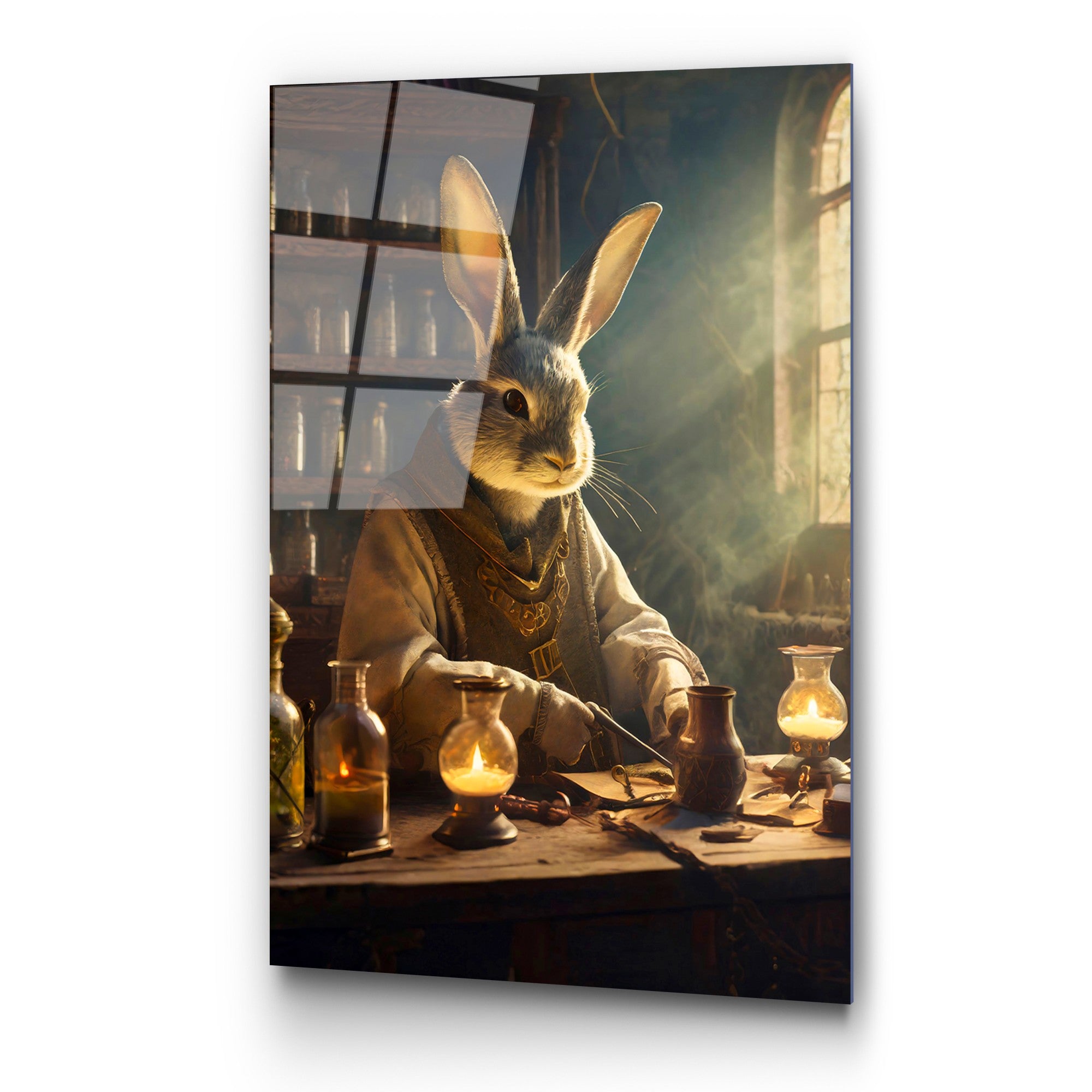 Quadro Decorativo em Vidro Temperado 100% UV-1186, Multicolor, 70 x 100 cm (4 mm)