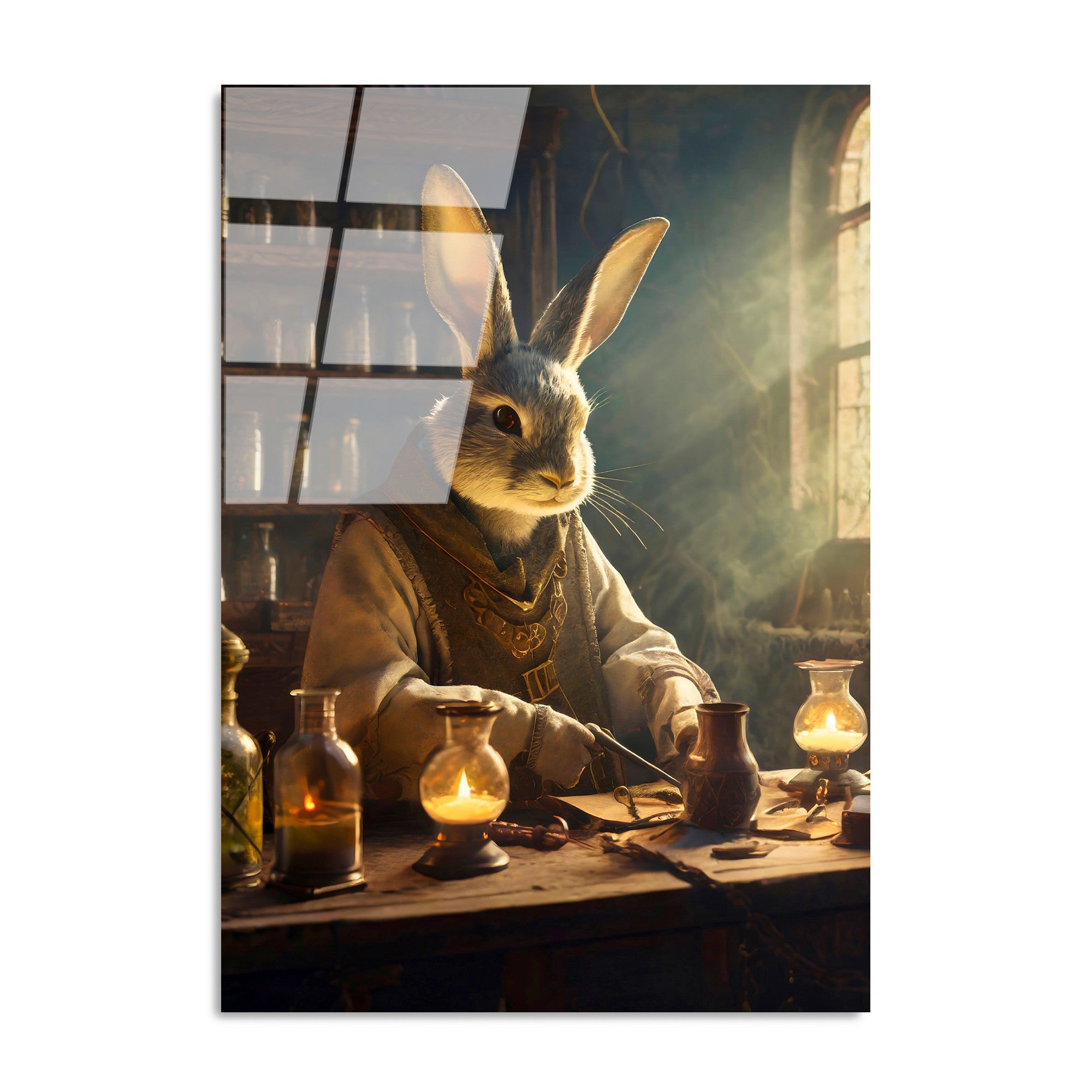 Quadro Decorativo em Vidro Temperado 100% UV-1186, Multicolor, 70 x 100 cm (4 mm)