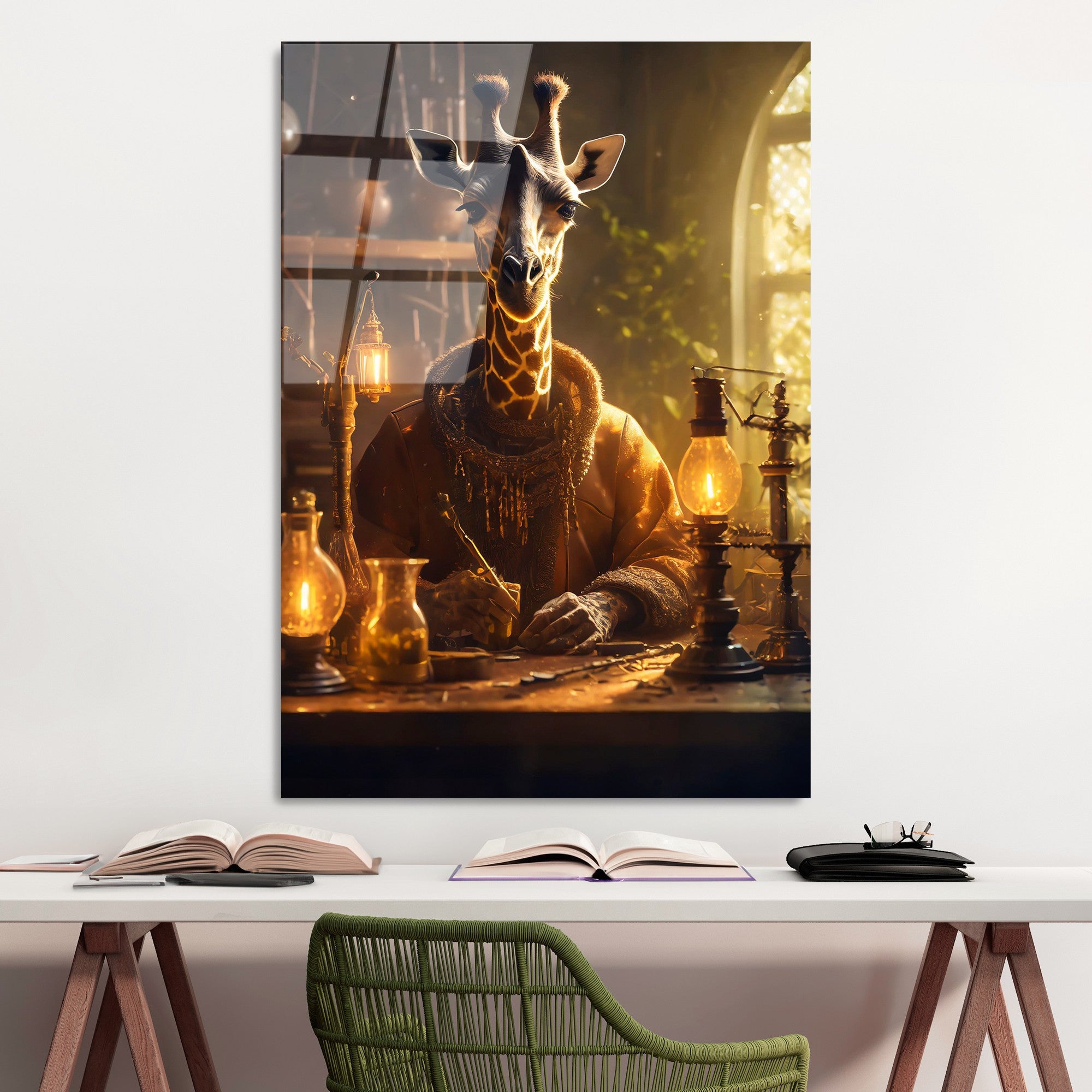 Quadro Decorativo em Vidro Temperado 4 mm Multicolor 70x100 cm – UV-1187