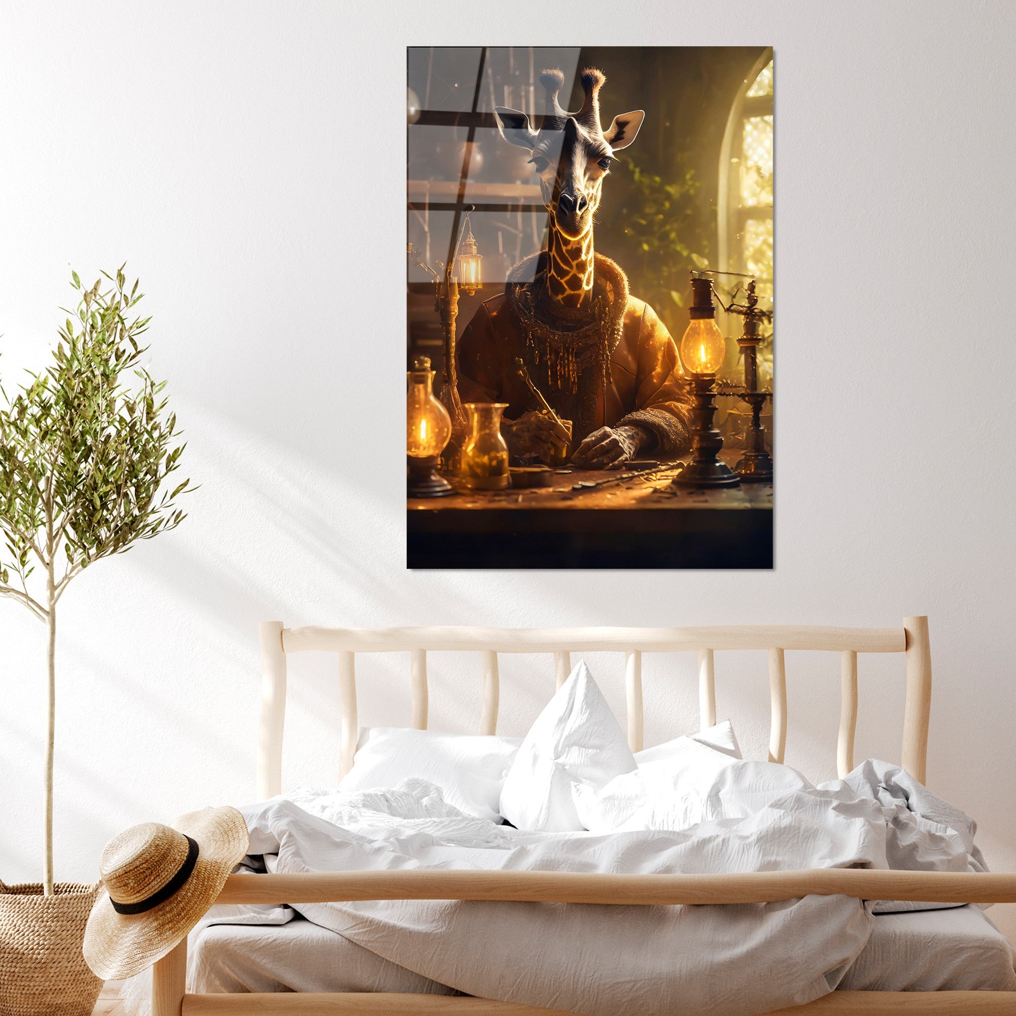 Quadro Decorativo em Vidro Temperado 4 mm Multicolor 70x100 cm – UV-1187