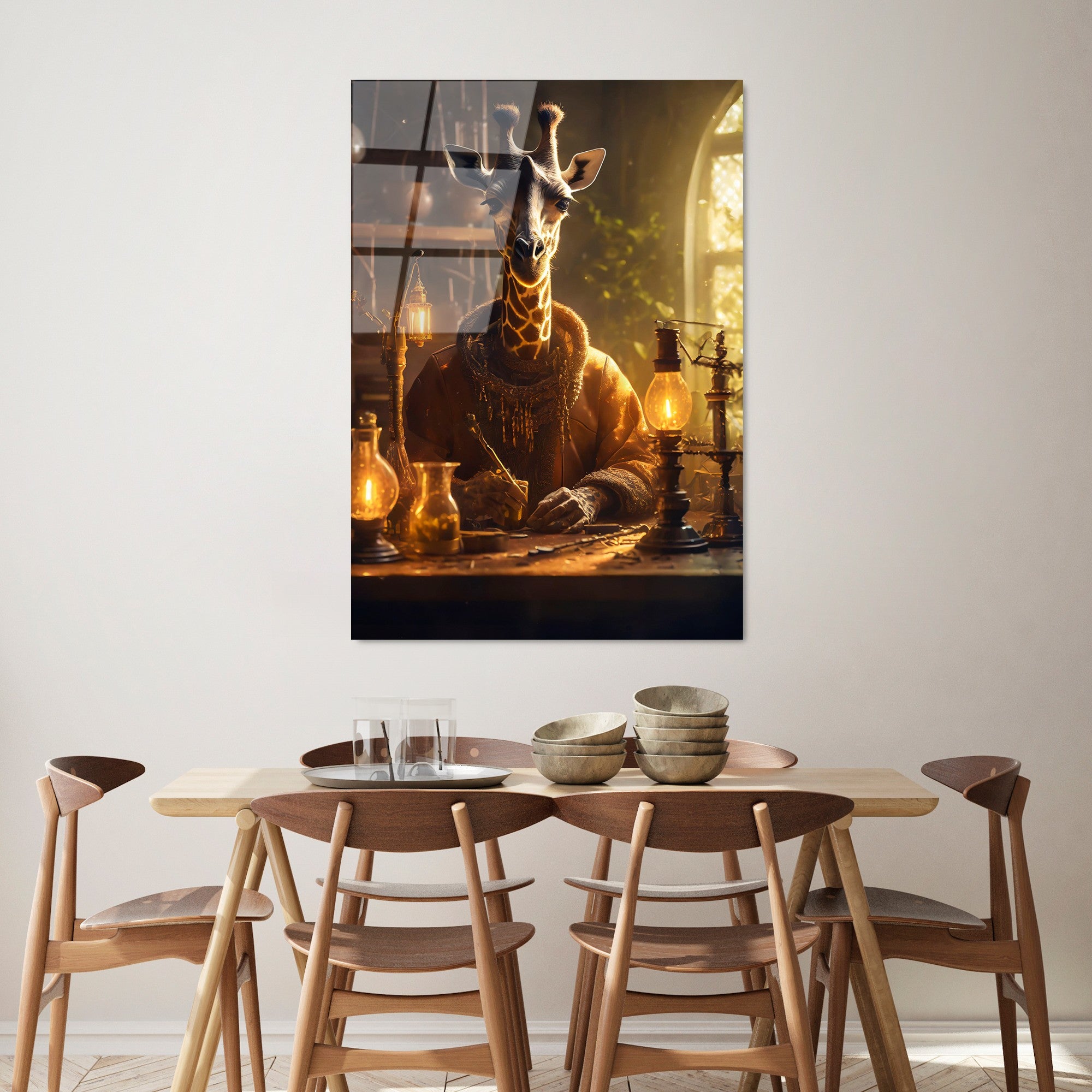 Quadro Decorativo em Vidro Temperado 4 mm Multicolor 70x100 cm – UV-1187