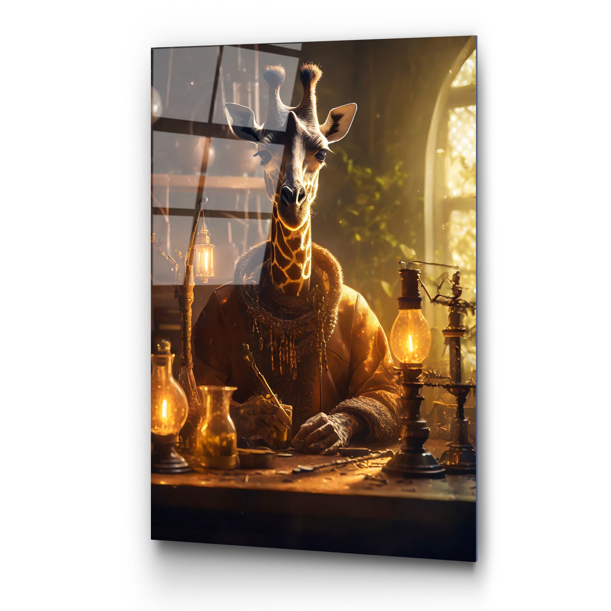 Quadro Decorativo em Vidro Temperado 4 mm Multicolor 70x100 cm – UV-1187