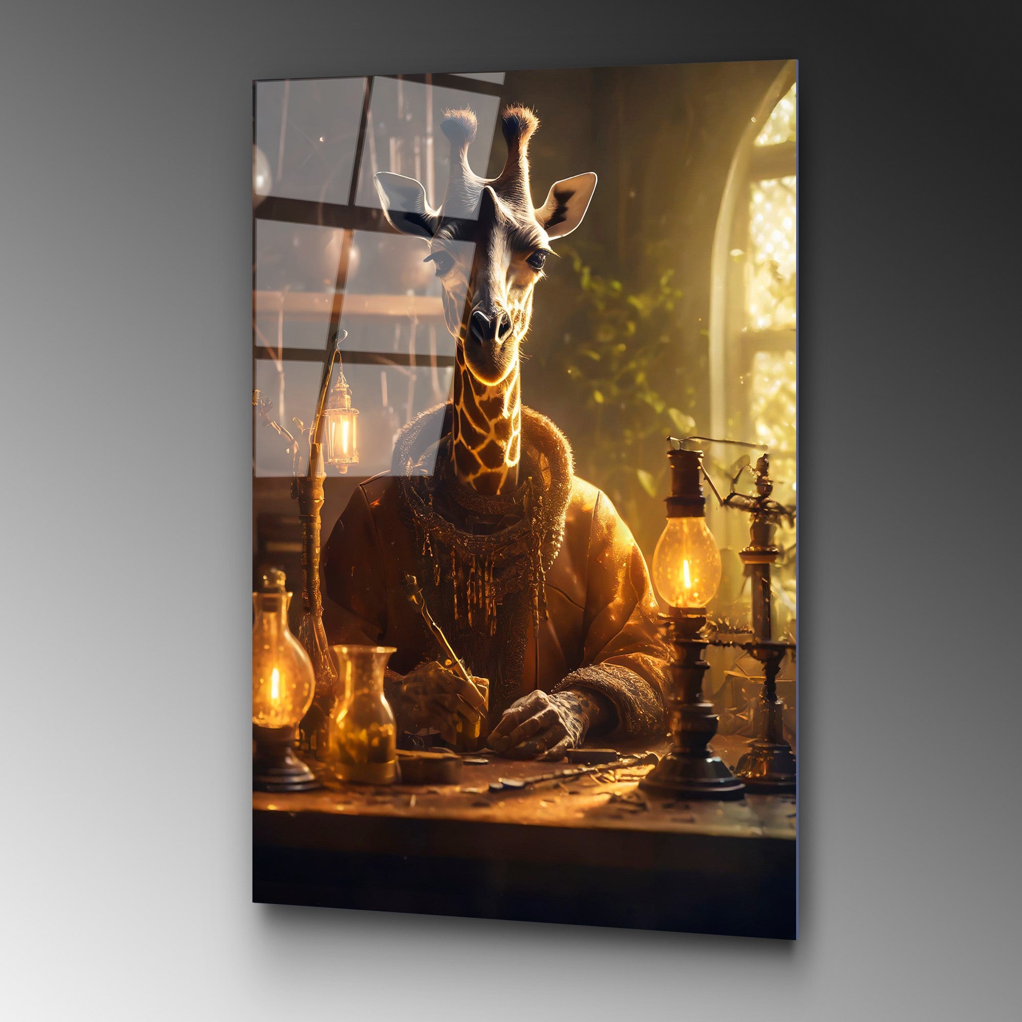 Quadro Decorativo em Vidro Temperado 4 mm Multicolor 70x100 cm – UV-1187