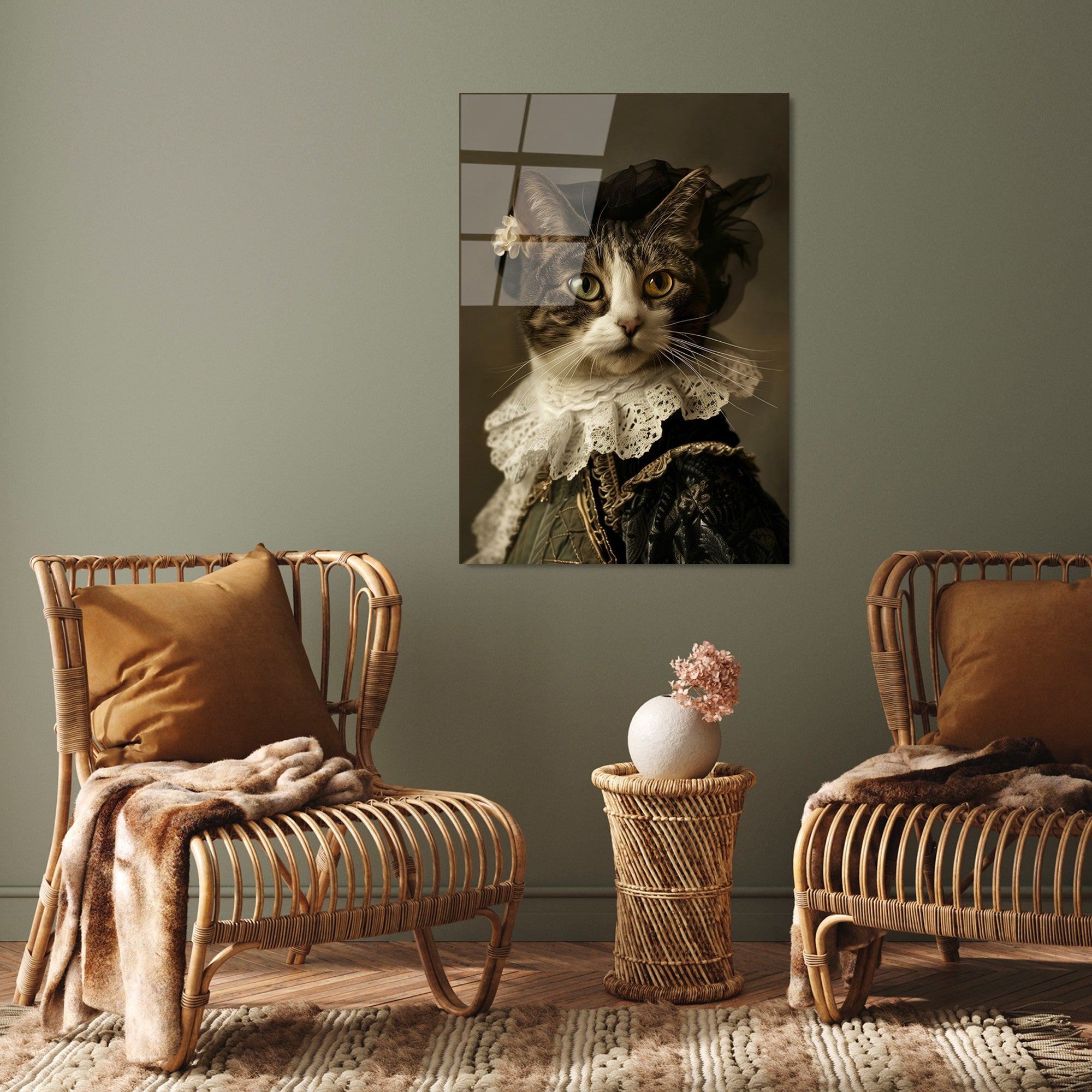 Quadro Decorativo em Vidro Temperado 100% (4 mm) UV-1188 – 70 x 100 cm – Multicolor