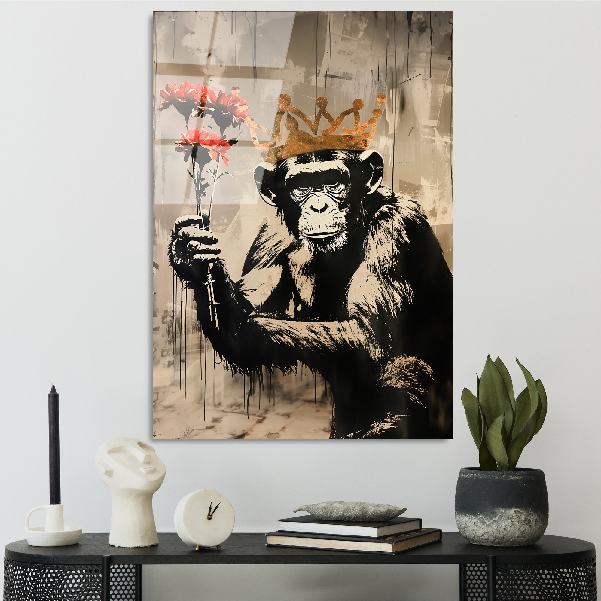 Quadro Decorativo em Vidro Temperado UV-1189, Multicolor, 70 x 100 cm, 4 mm, 7,617 kg (Ref. 123BZM2677)