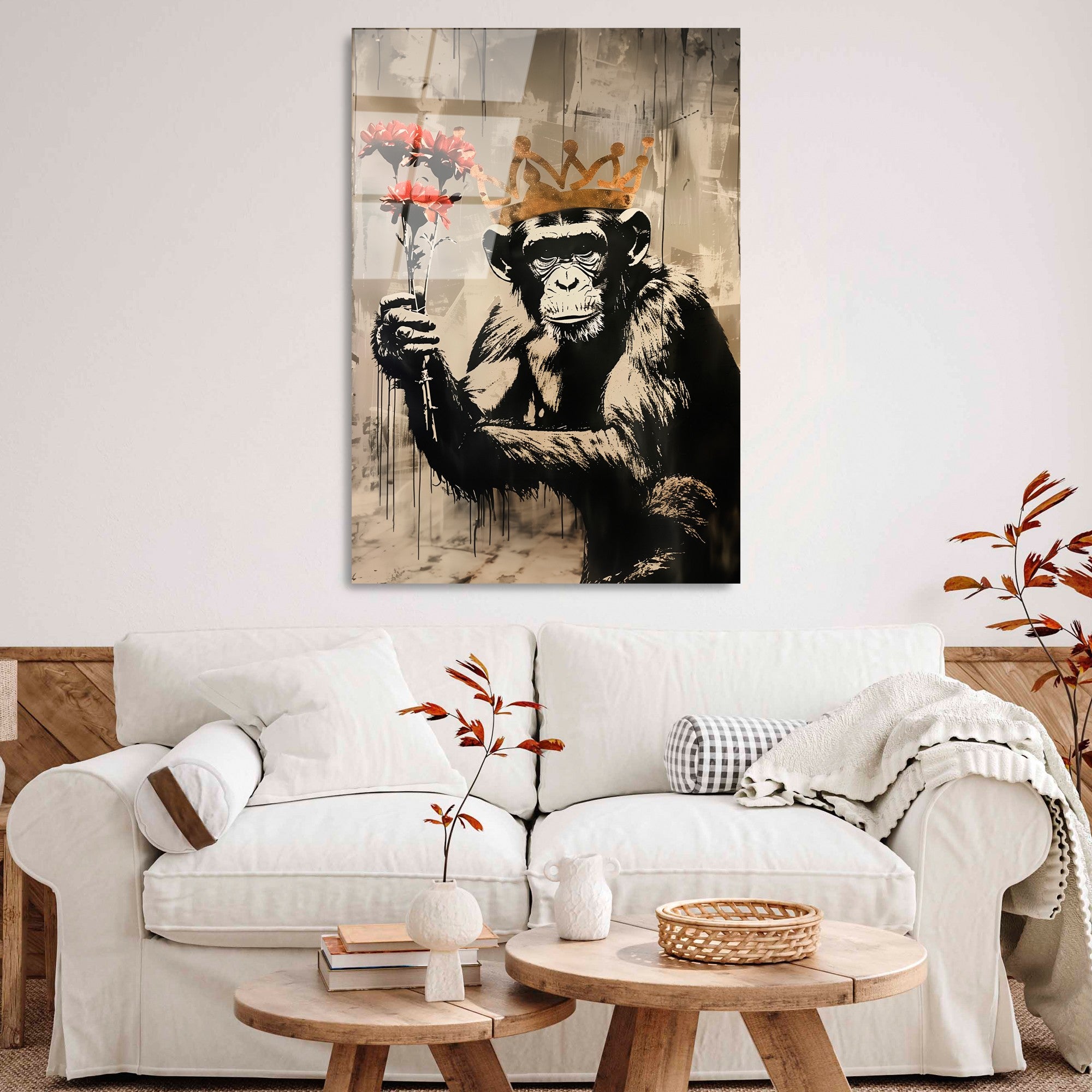 Quadro Decorativo em Vidro Temperado UV-1189, Multicolor, 70 x 100 cm, 4 mm, 7,617 kg (Ref. 123BZM2677)