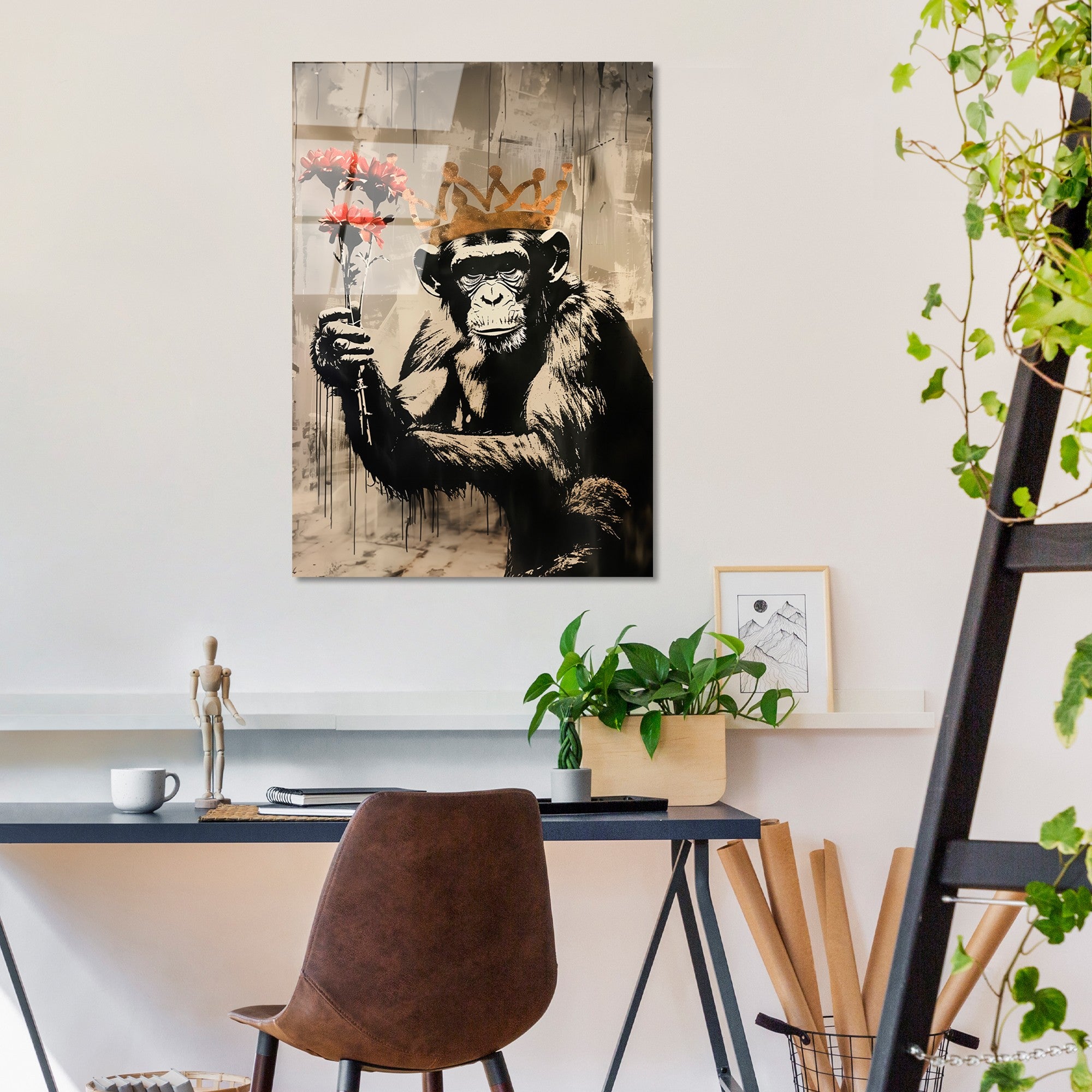 Quadro Decorativo em Vidro Temperado UV-1189, Multicolor, 70 x 100 cm, 4 mm, 7,617 kg (Ref. 123BZM2677)