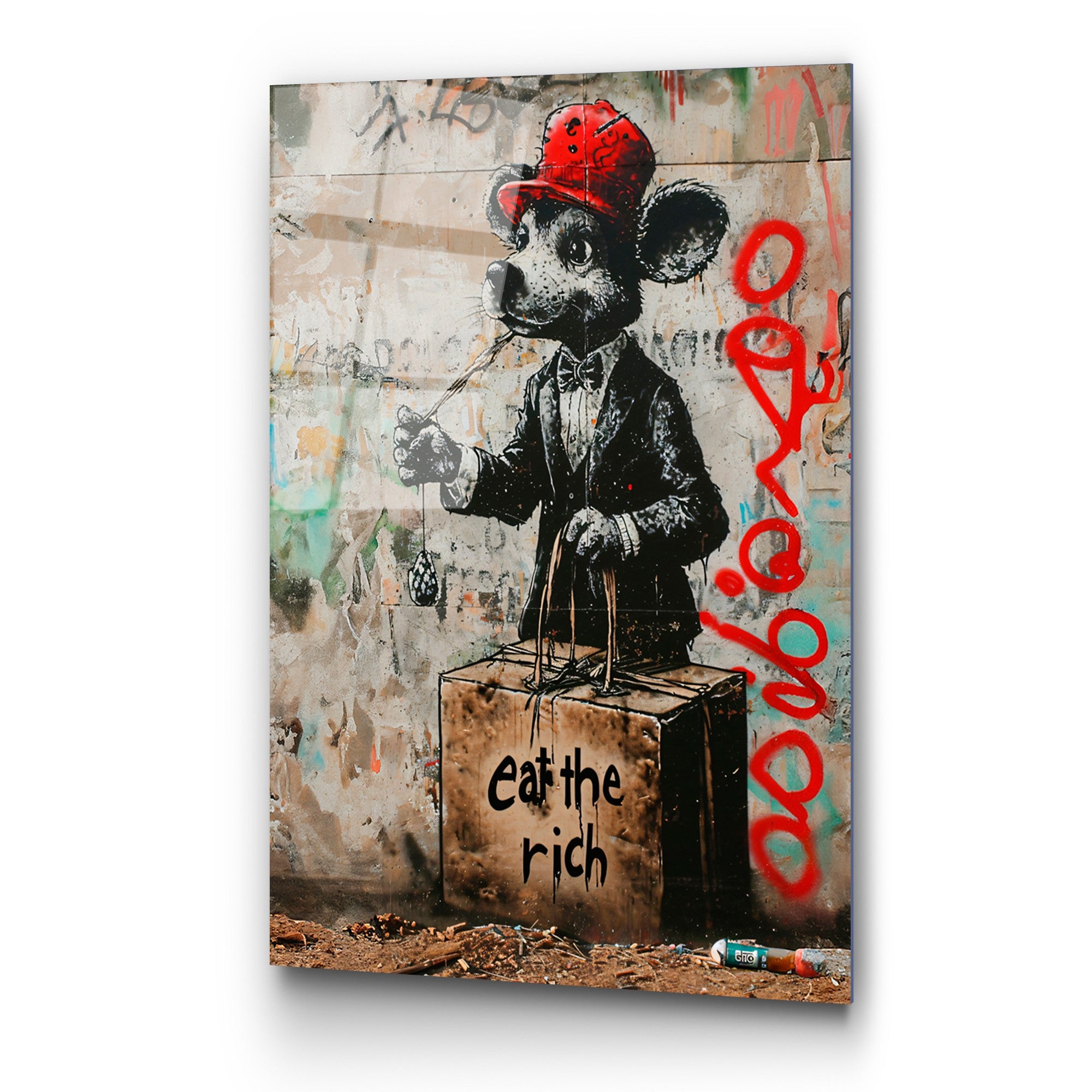 Quadro Decorativo em Vidro Temperado 4 mm Multicolor 70 x 100 cm – UV-1190 (123BZM2678)