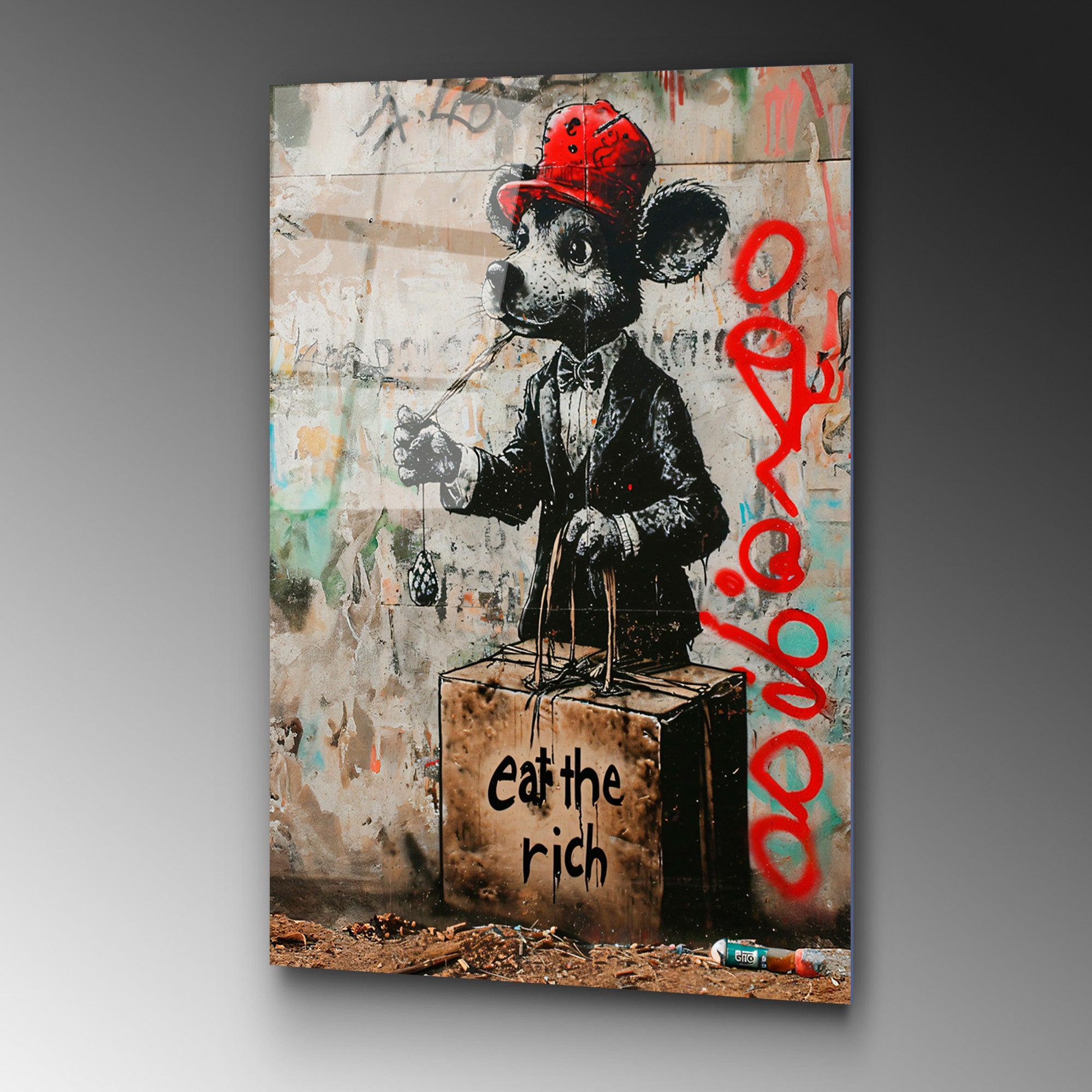 Quadro Decorativo em Vidro Temperado 4 mm Multicolor 70 x 100 cm – UV-1190 (123BZM2678)