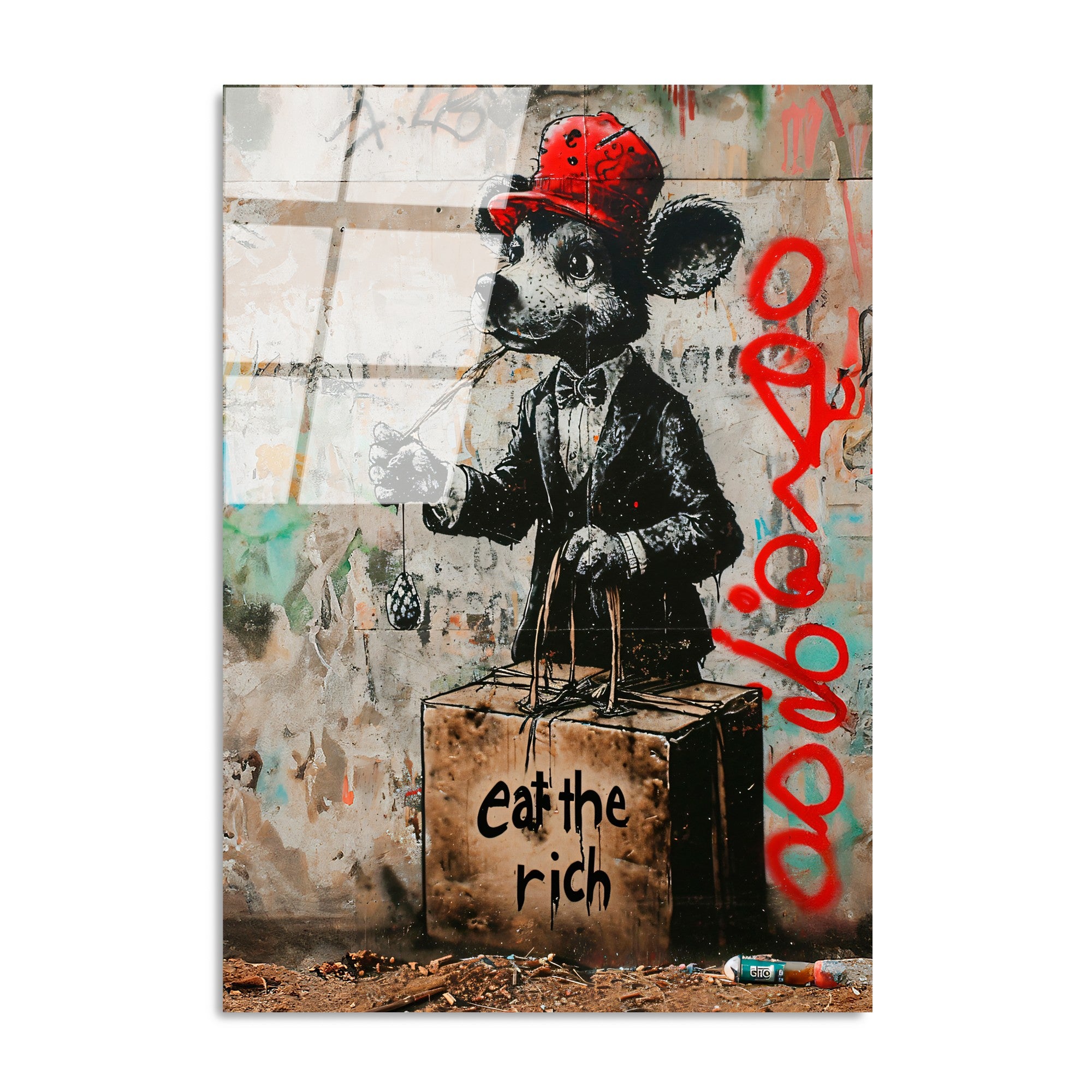 Quadro Decorativo em Vidro Temperado 4 mm Multicolor 70 x 100 cm – UV-1190 (123BZM2678)