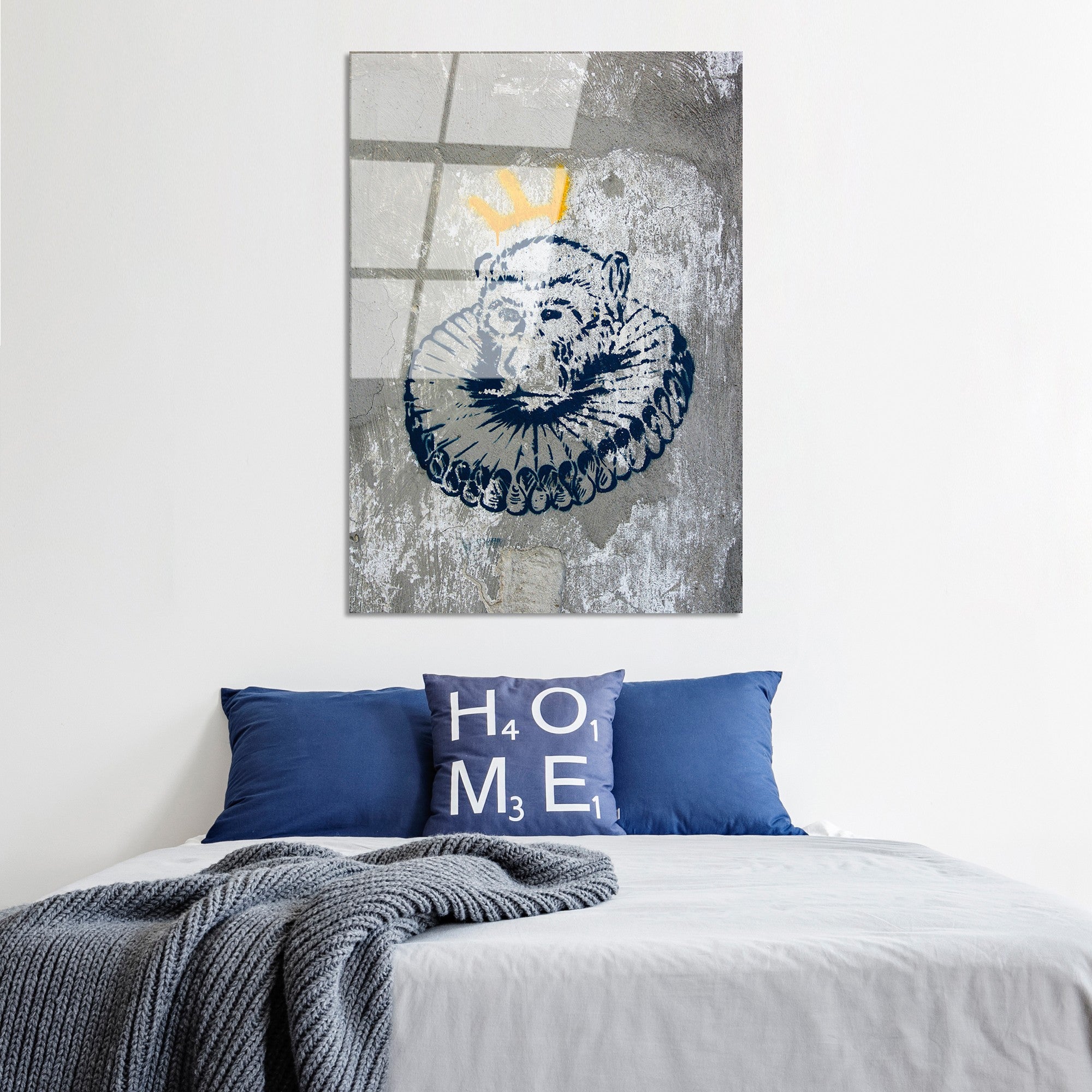 Quadro Decorativo em Vidro Temperado UV-1191, Multicolor, 70 x 100 cm, 4 mm