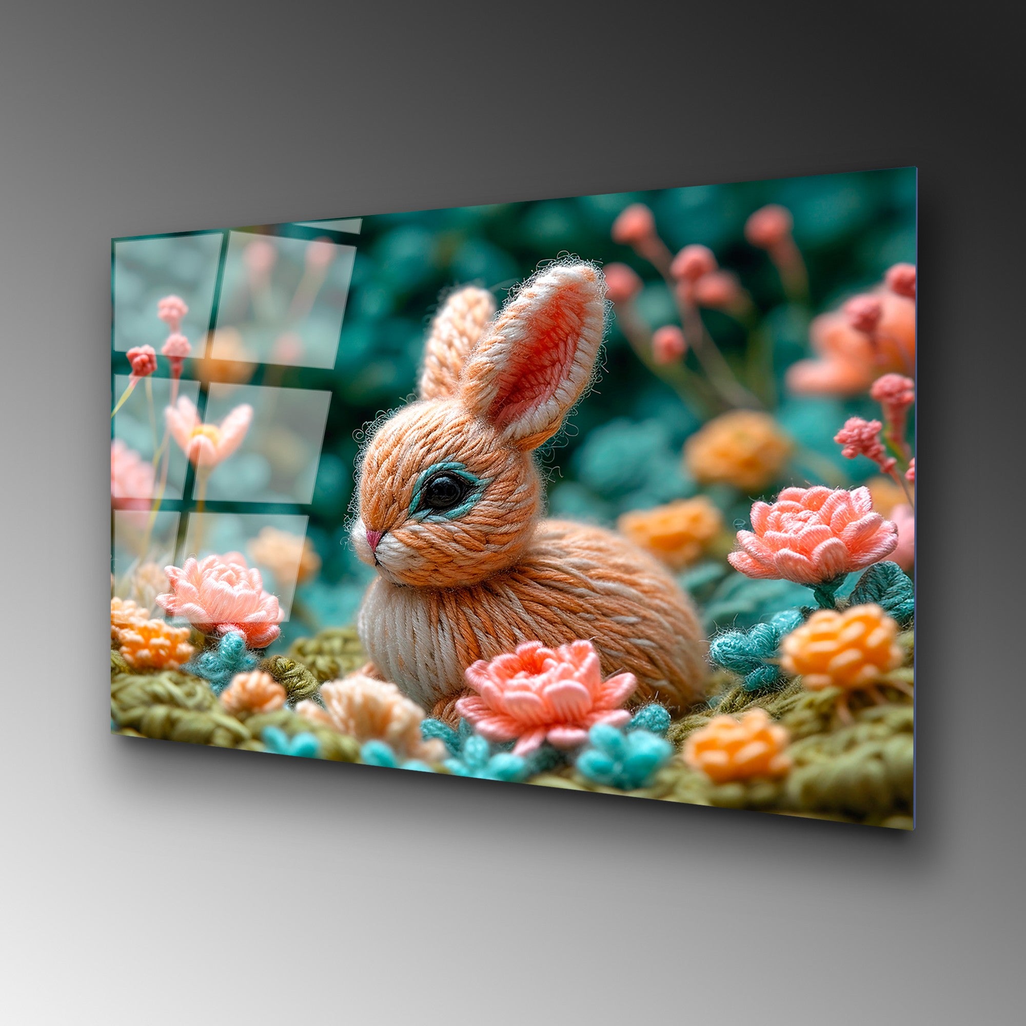 Quadro Decorativo em Vidro 100% Temperado UV-1192, Multicolor, 70 x 100 cm (4 mm)