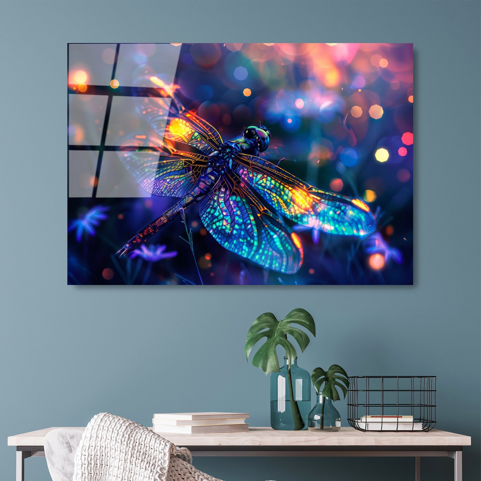 Quadro Decorativo em Vidro Temperado Multicolor 70x100 cm (4 mm) | UV-1194