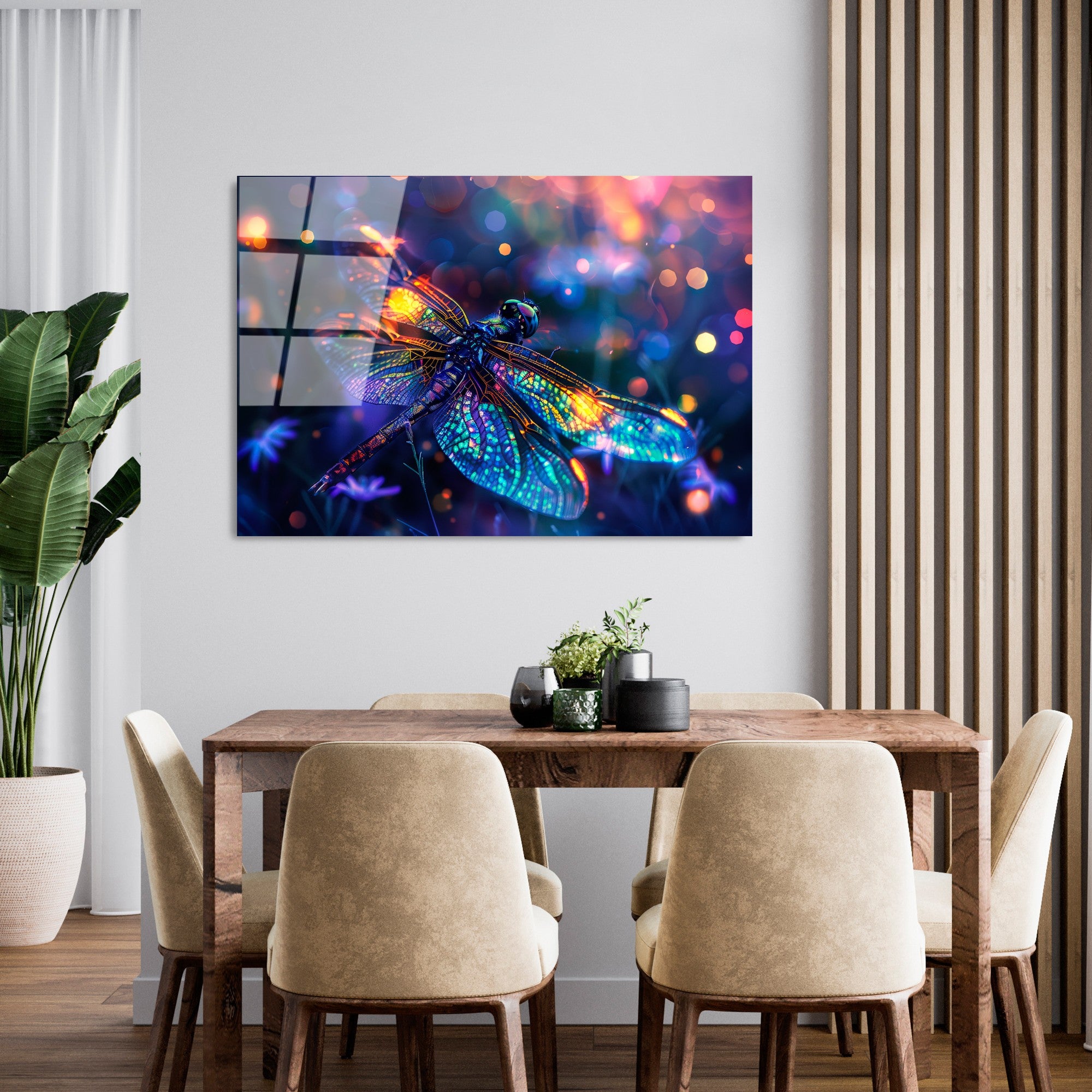 Quadro Decorativo em Vidro Temperado Multicolor 70x100 cm (4 mm) | UV-1194