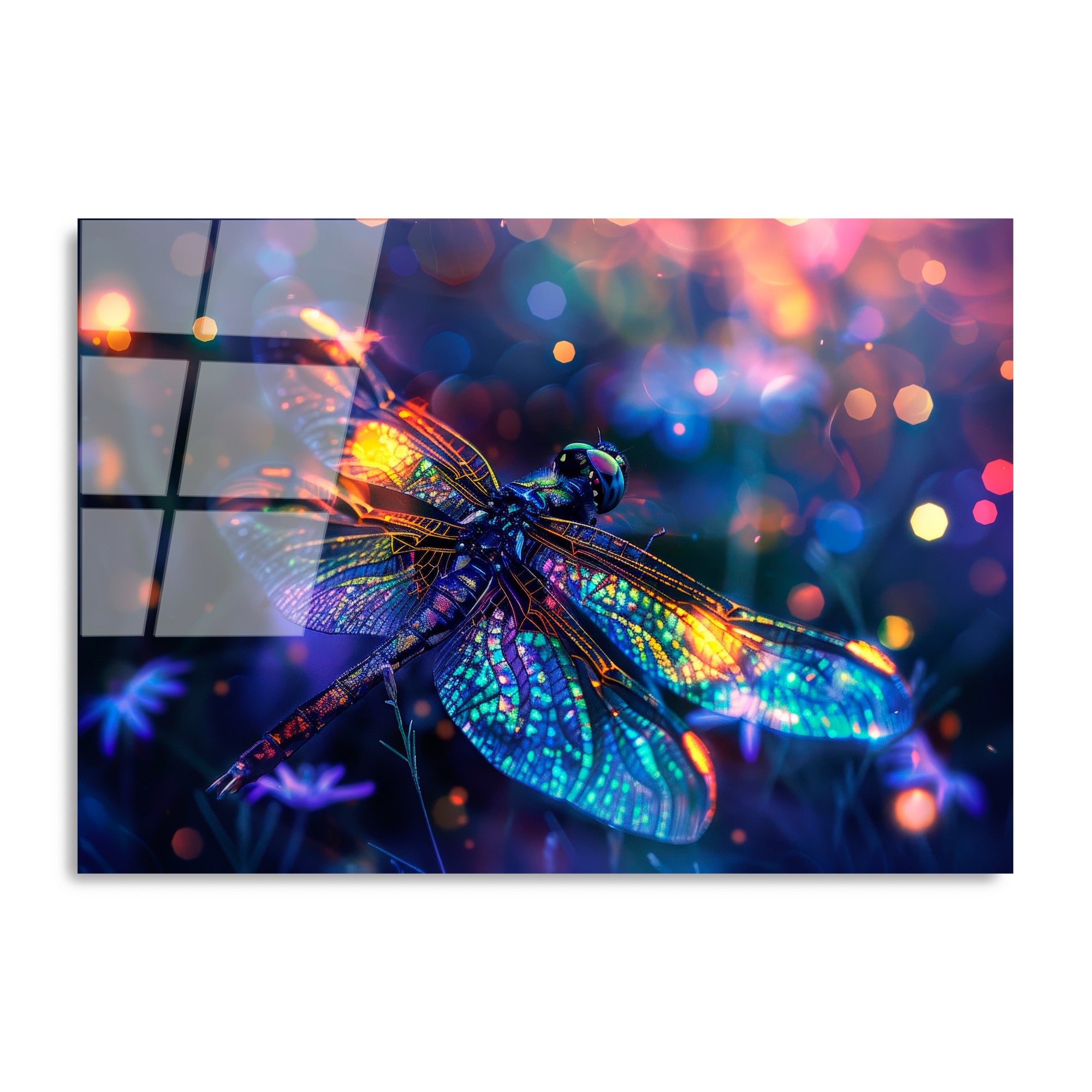 Quadro Decorativo em Vidro Temperado Multicolor 70x100 cm (4 mm) | UV-1194