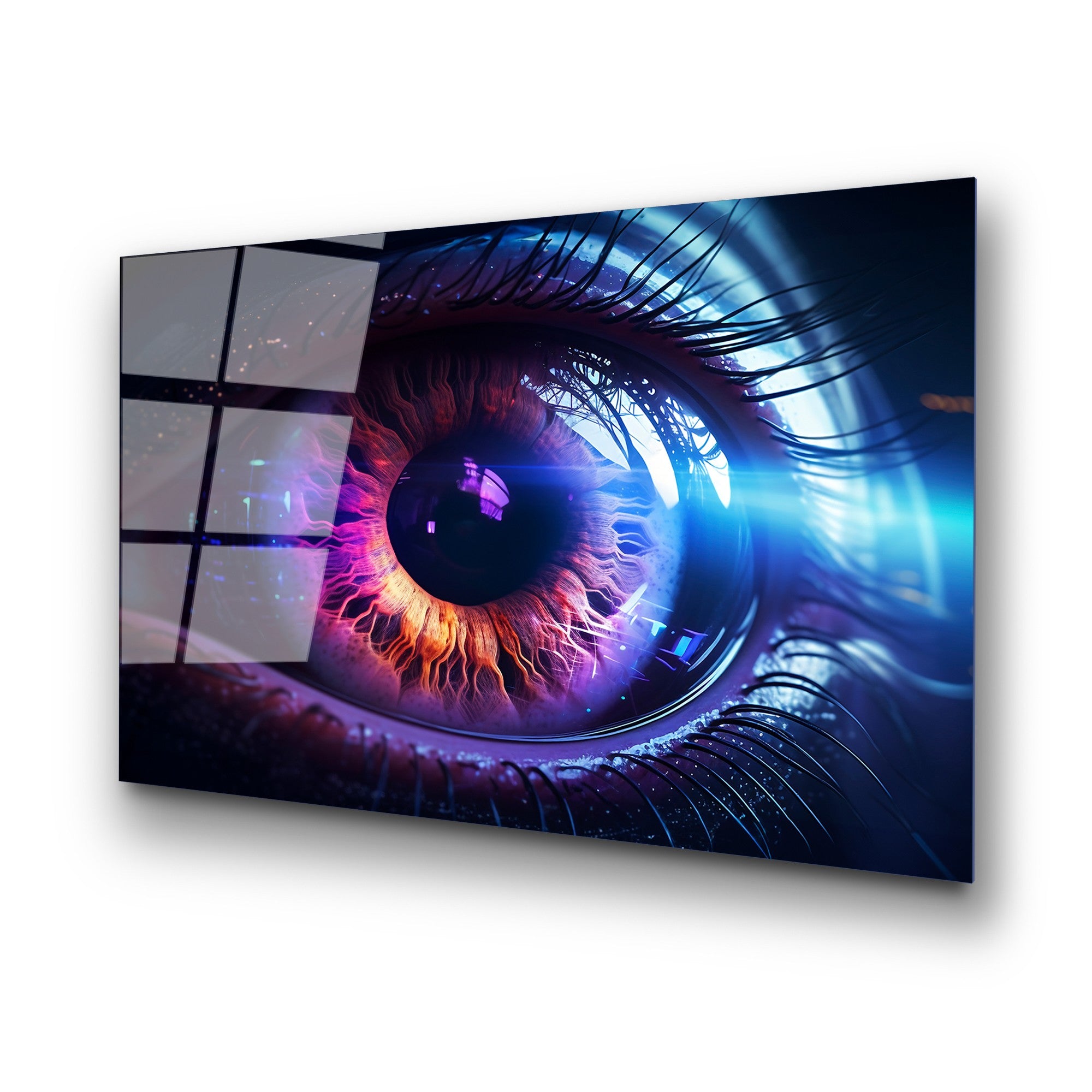 Quadro Decorativo em Vidro Temperado Multicolor 70 x 100 cm – UV-1196 (4 mm)