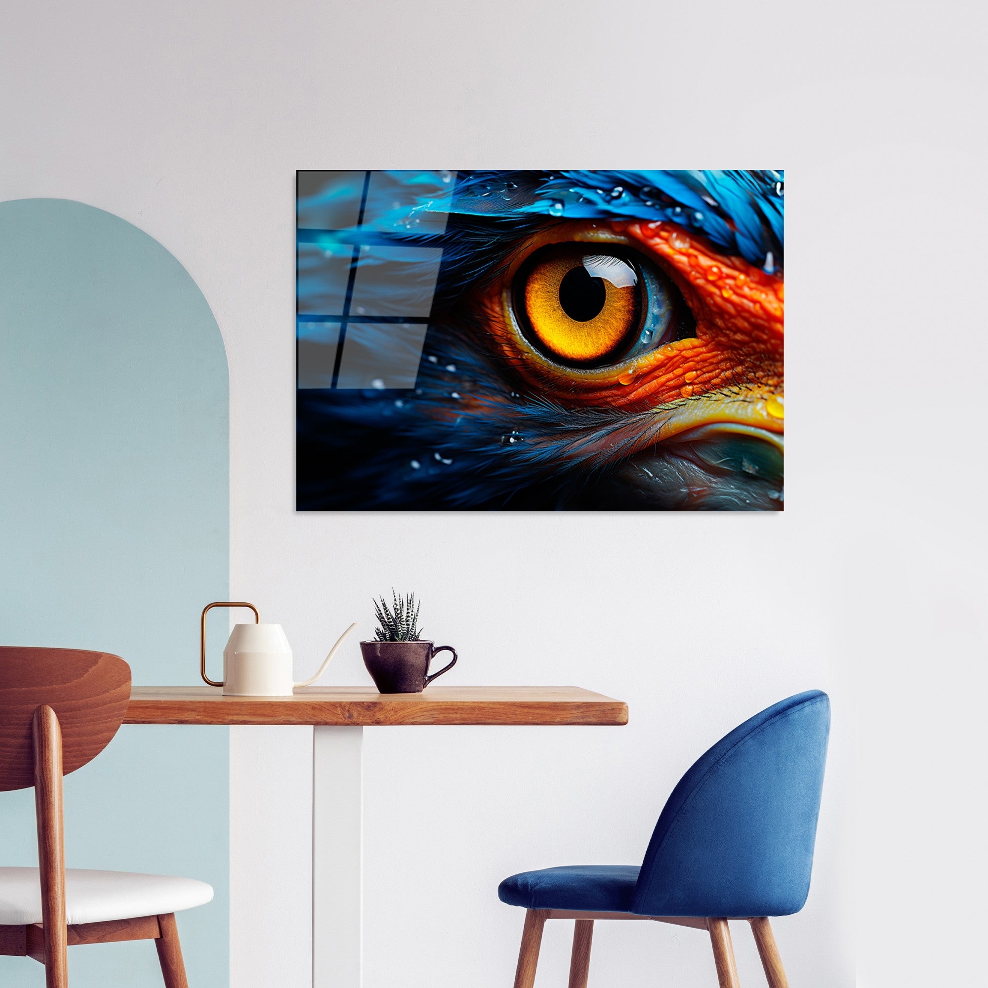 Quadro Decorativo em Vidro Temperado 70x100 cm Multicolor UV-1197 (4 mm)