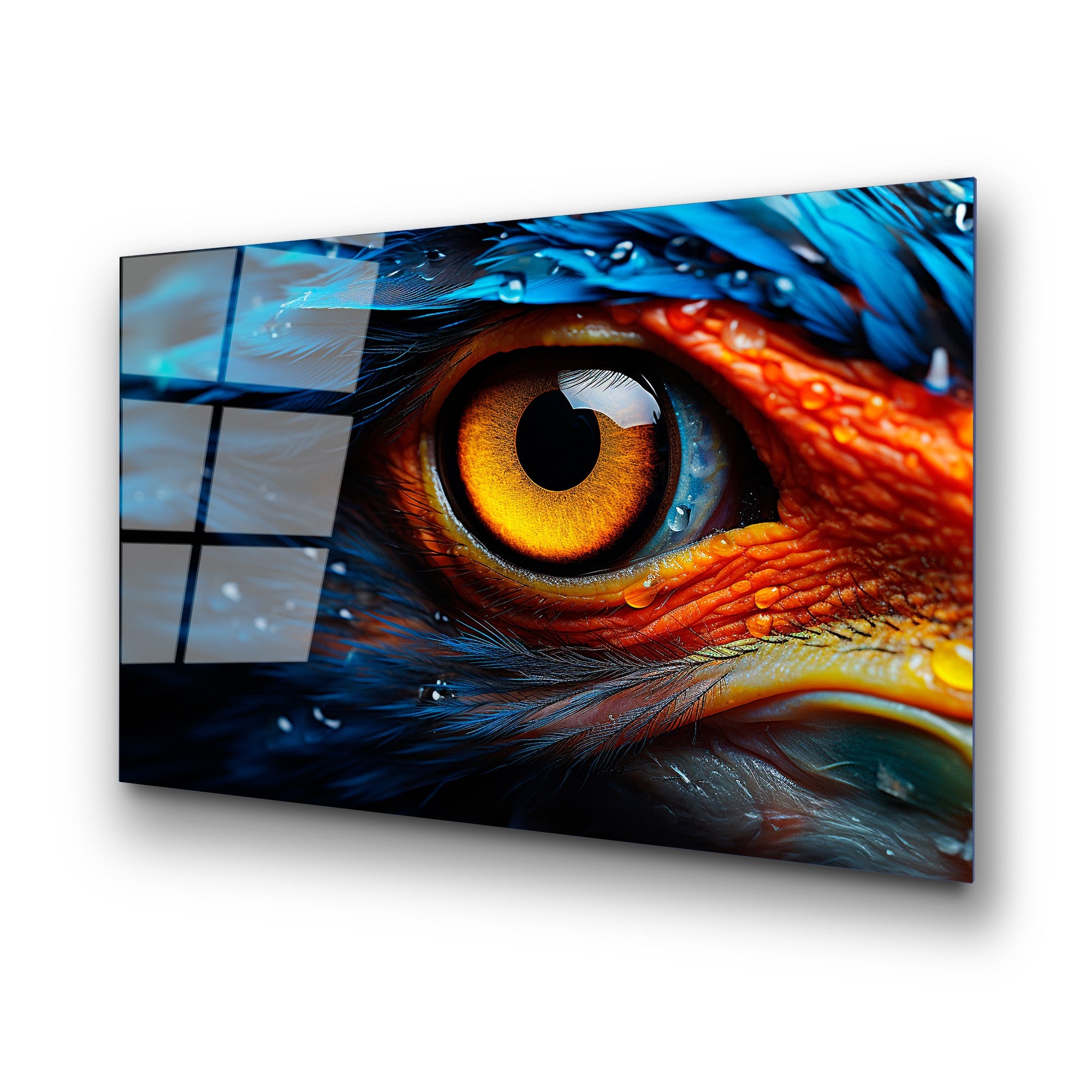 Quadro Decorativo em Vidro Temperado 70x100 cm Multicolor UV-1197 (4 mm)