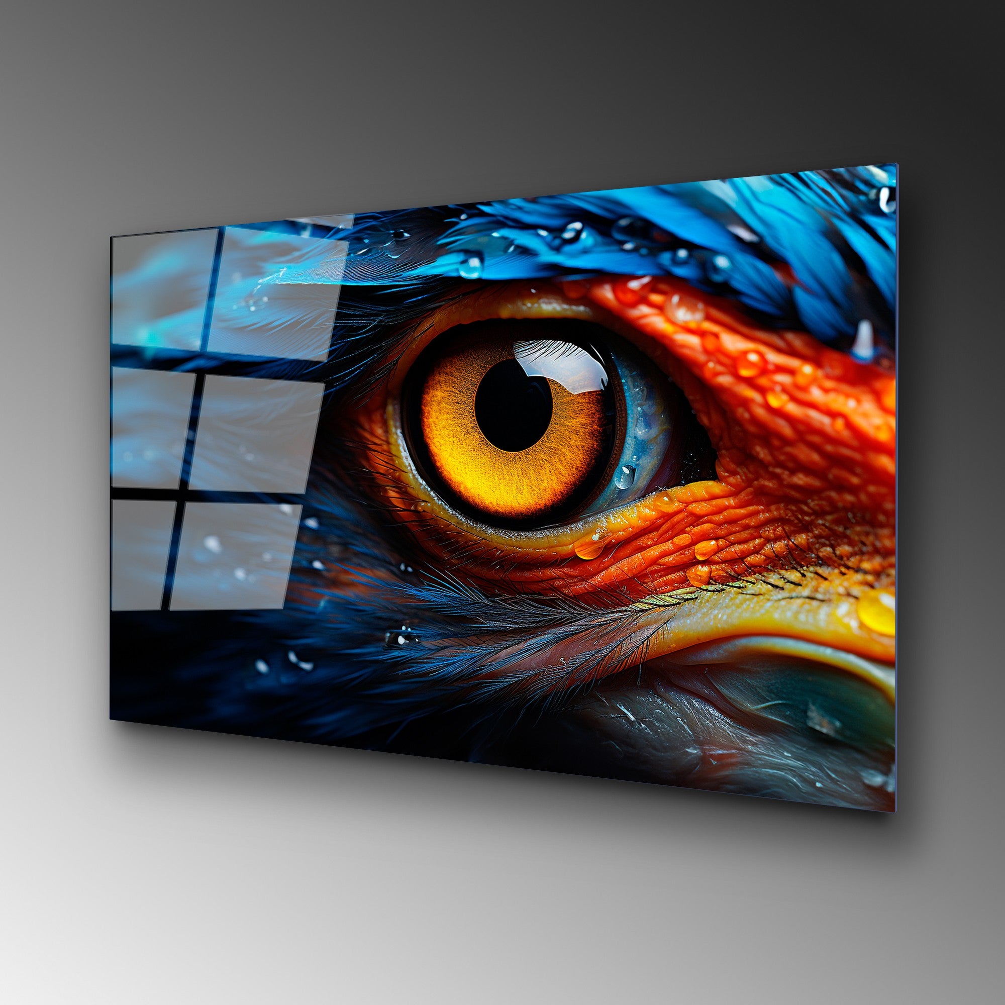 Quadro Decorativo em Vidro Temperado 70x100 cm Multicolor UV-1197 (4 mm)