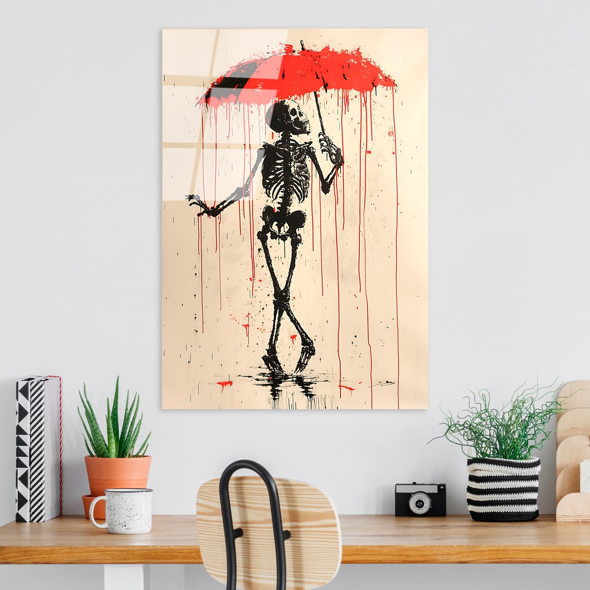 Quadro Decorativo em Vidro Temperado UV-1199, 70 x 100 cm, 4 mm, Multicor