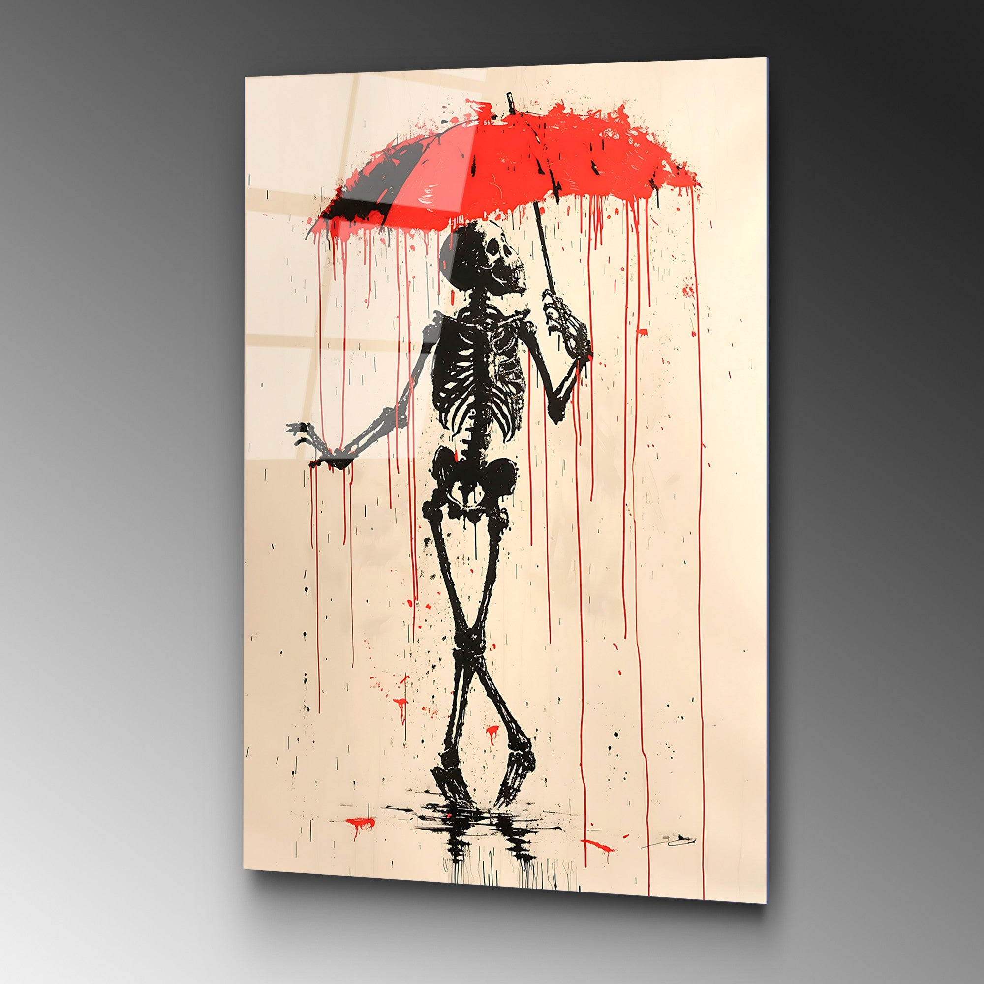 Quadro Decorativo em Vidro Temperado UV-1199, 70 x 100 cm, 4 mm, Multicor