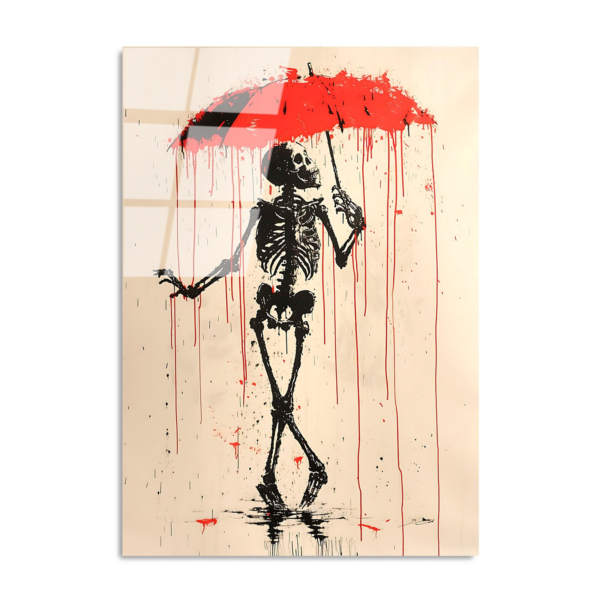 Quadro Decorativo em Vidro Temperado UV-1199, 70 x 100 cm, 4 mm, Multicor