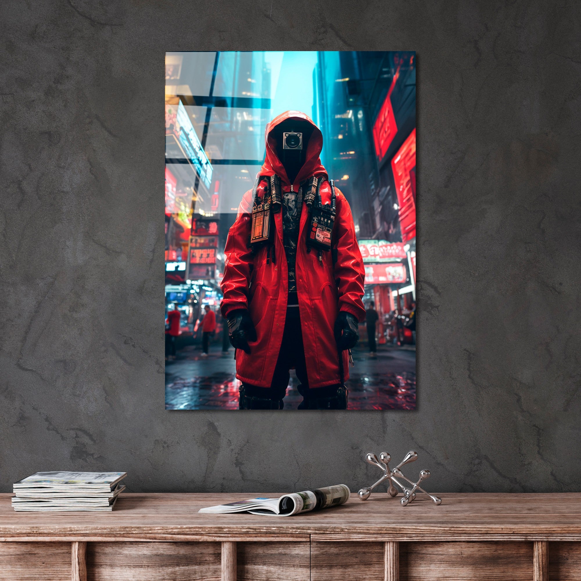 Quadro Decorativo em Vidro Temperado UV-1200, 70x100 cm, Multicolor (4 mm)