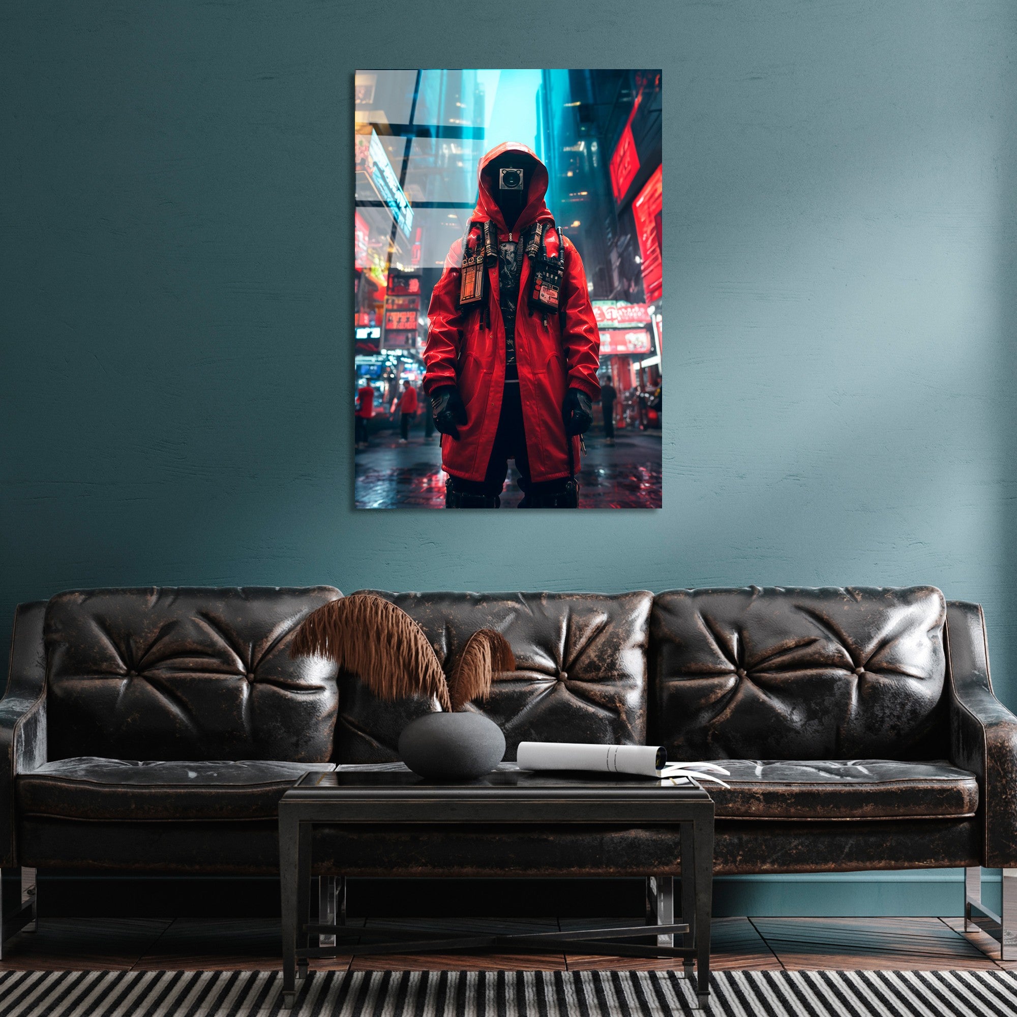 Quadro Decorativo em Vidro Temperado UV-1200, 70x100 cm, Multicolor (4 mm)