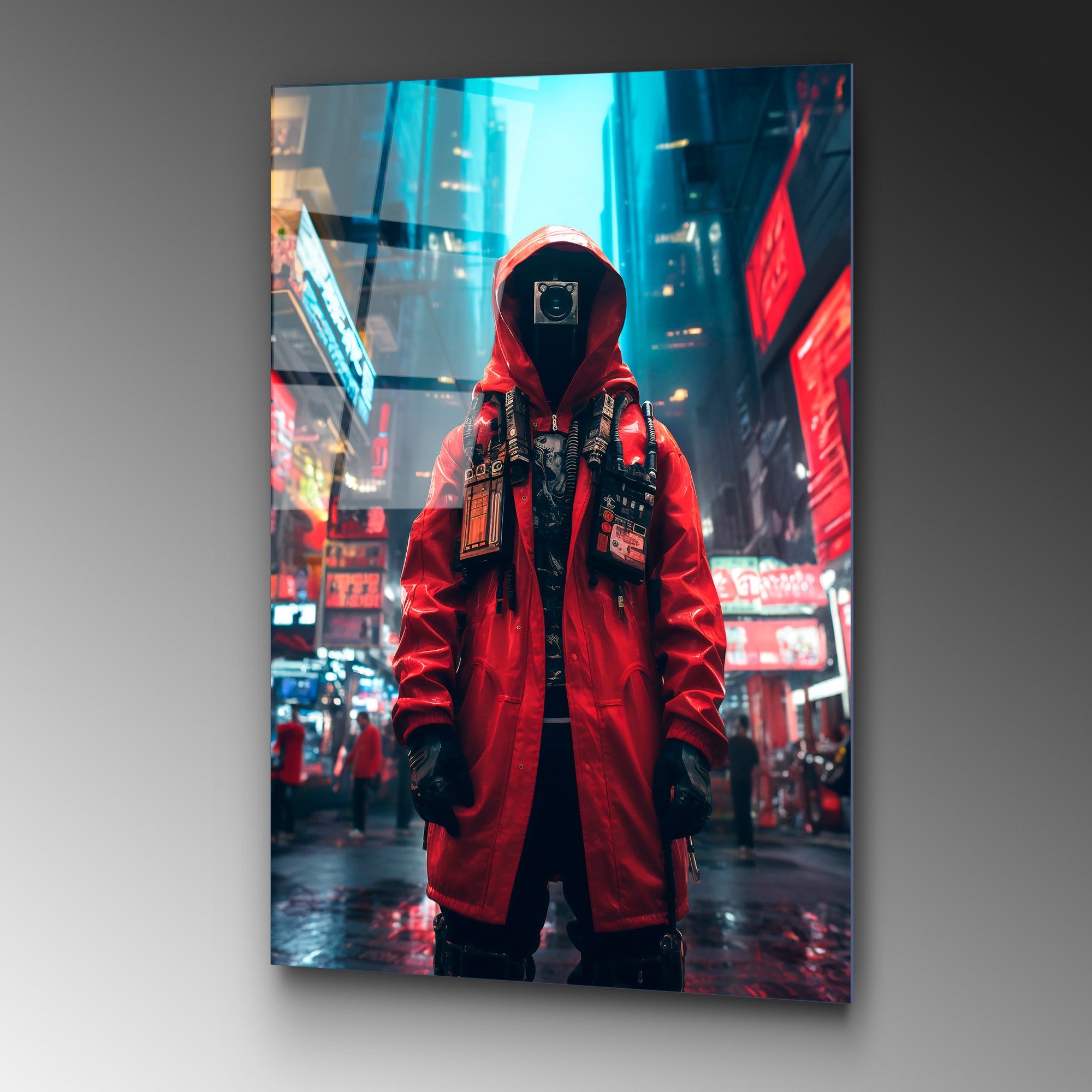 Quadro Decorativo em Vidro Temperado UV-1200, 70x100 cm, Multicolor (4 mm)