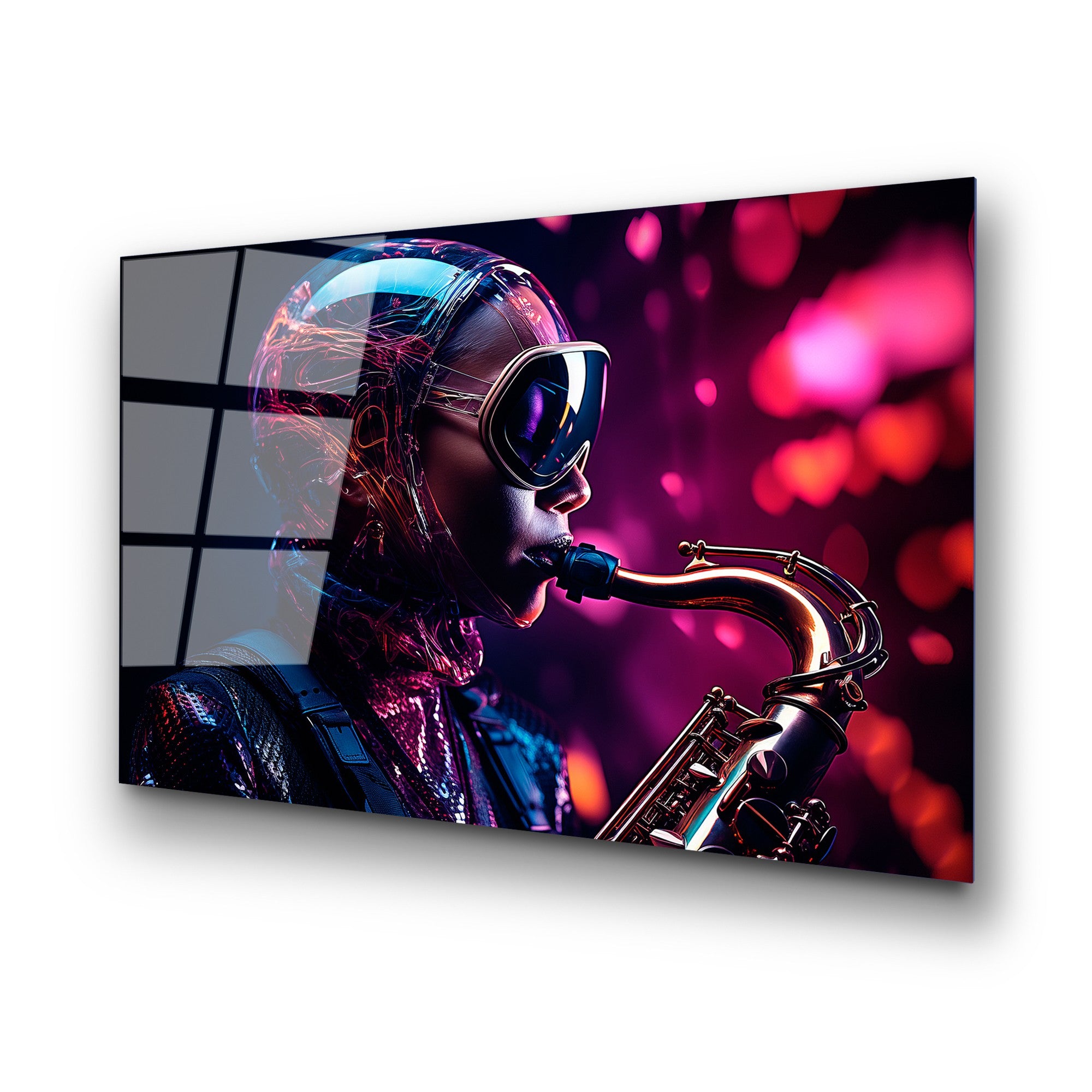 Quadro Decorativo em Vidro Temperado UV-1201, 70 x 100 cm, Multicolor, Vidro 100% Temperado 4 mm