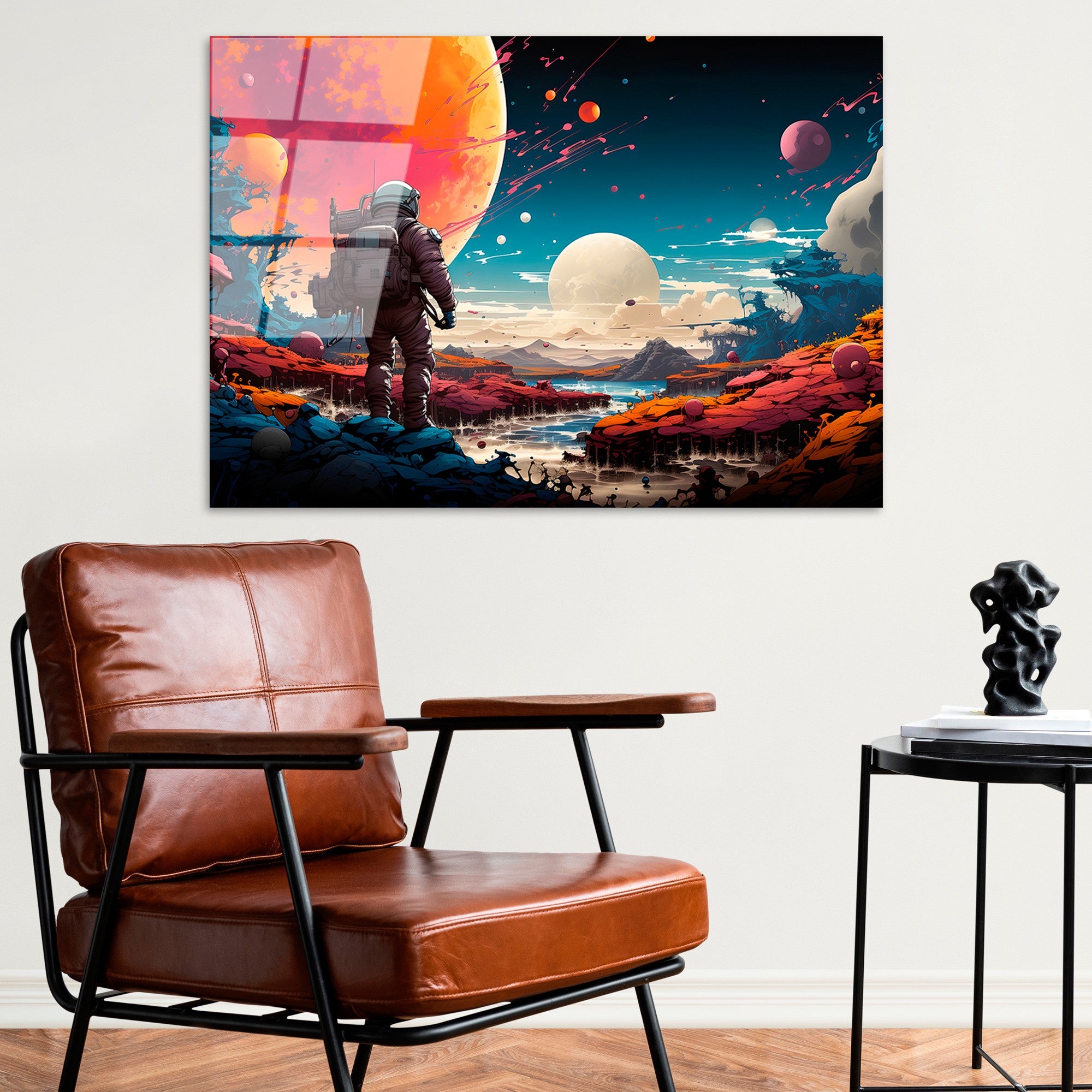 Quadro Decorativo em Vidro Temperado 70 x 100 cm (4 mm) – Multicolor | UV-1202