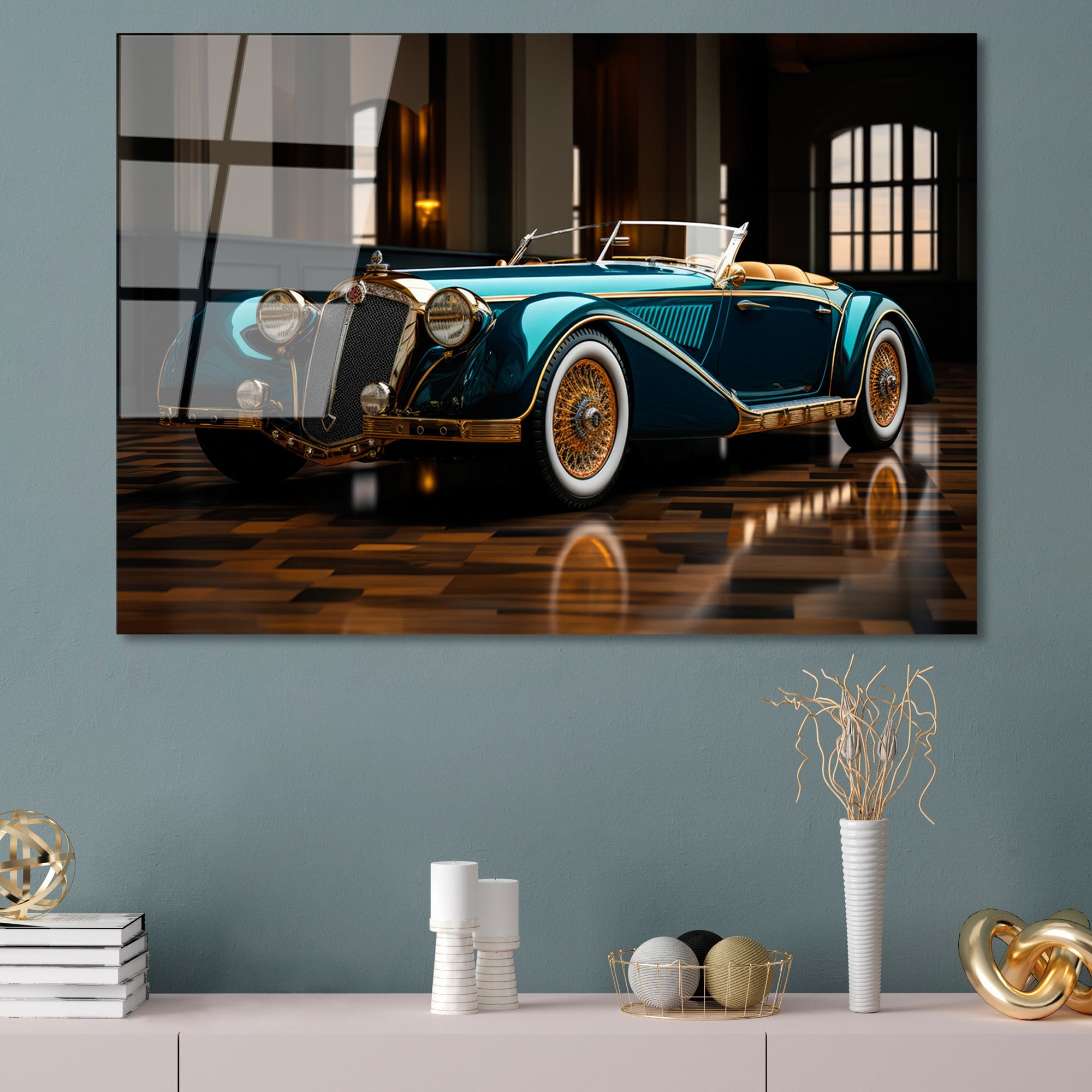 Quadro Decorativo em Vidro Temperado 4 mm 70x100 cm – Multicolor | UV-1204 (123BZM2692)